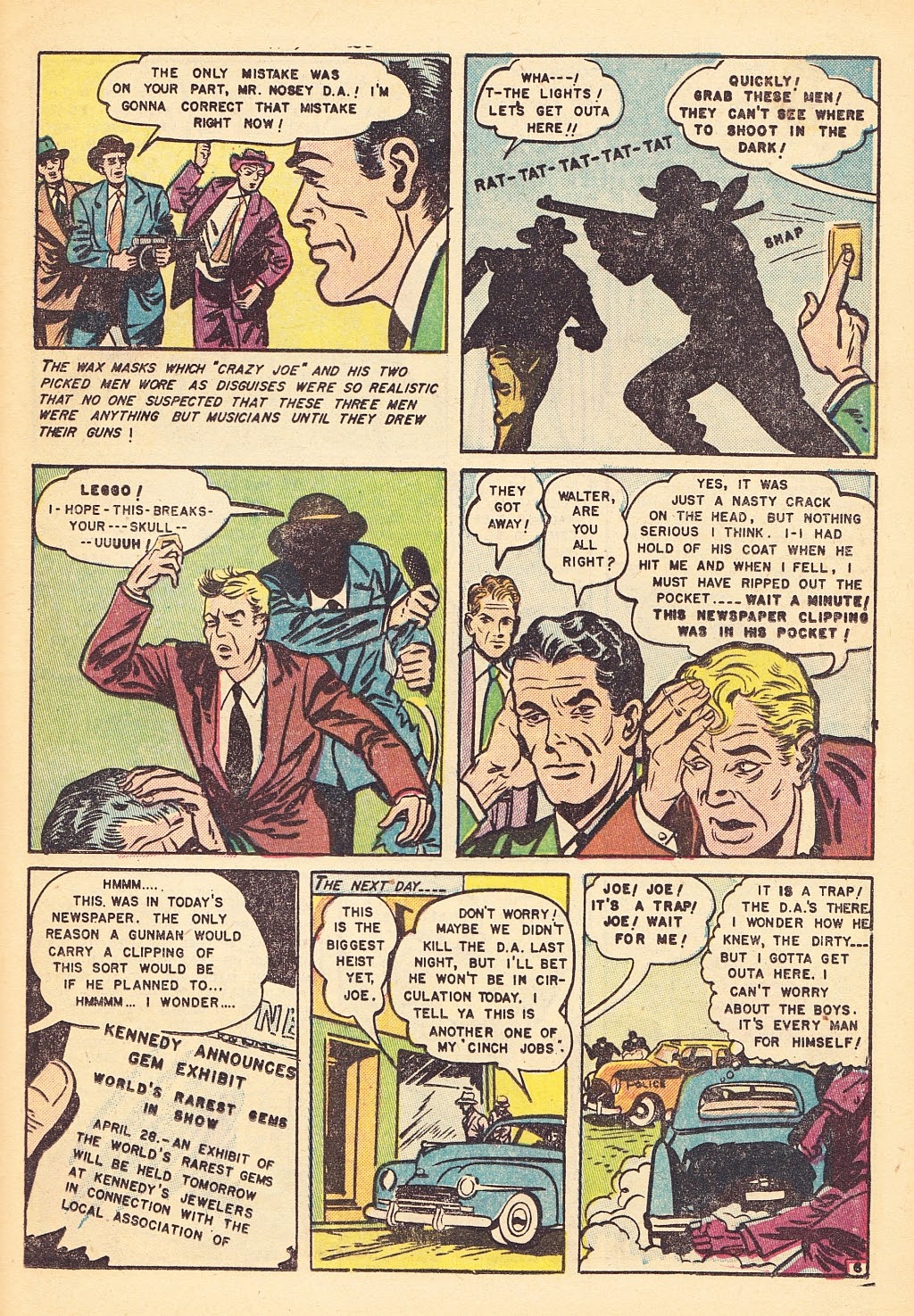 Read online Fight Against Crime comic -  Issue #1 - 26