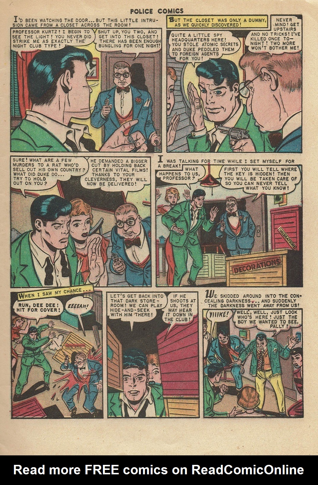 Read online Police Comics comic -  Issue #103 - 10