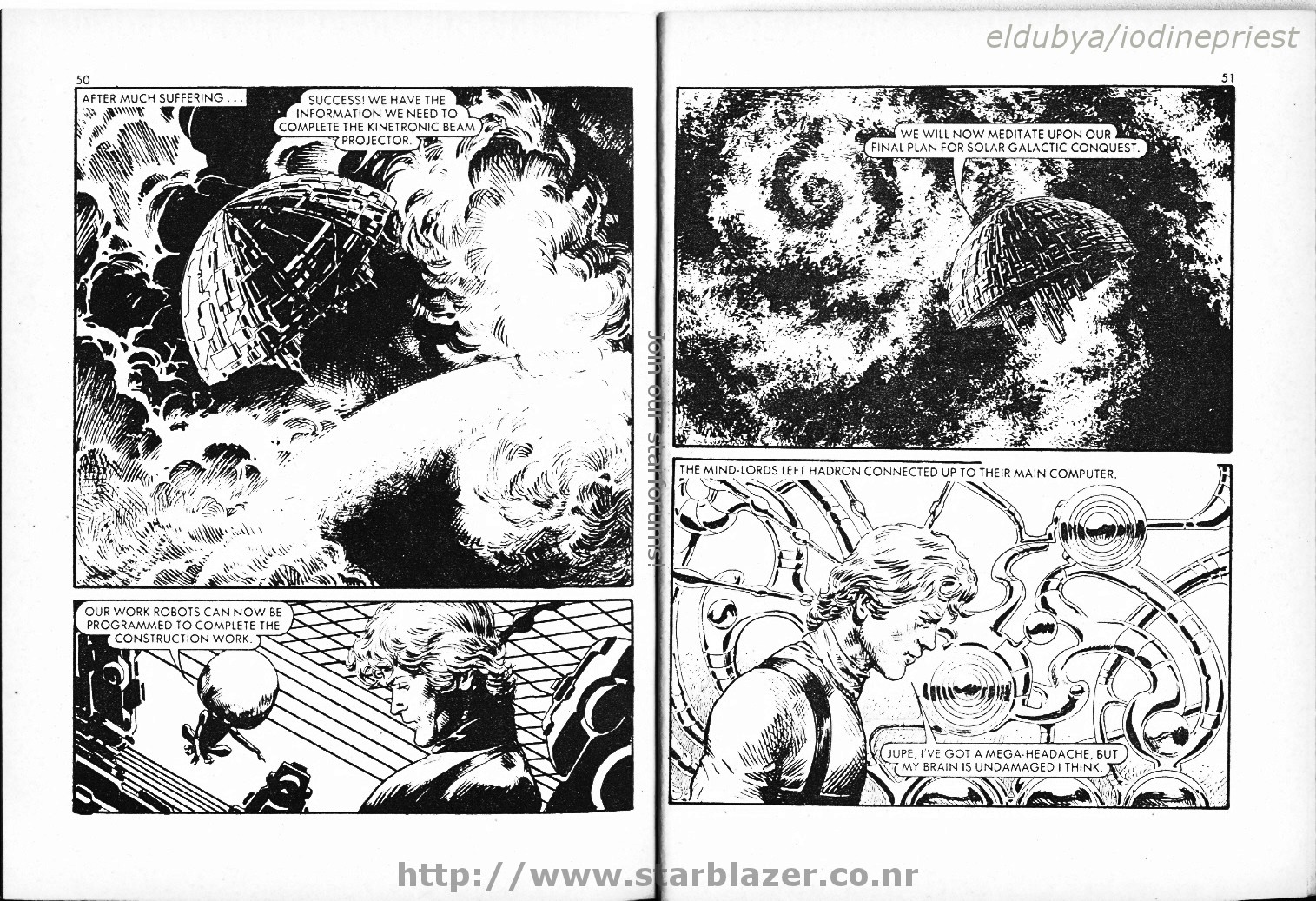 Read online Starblazer comic -  Issue #77 - 27