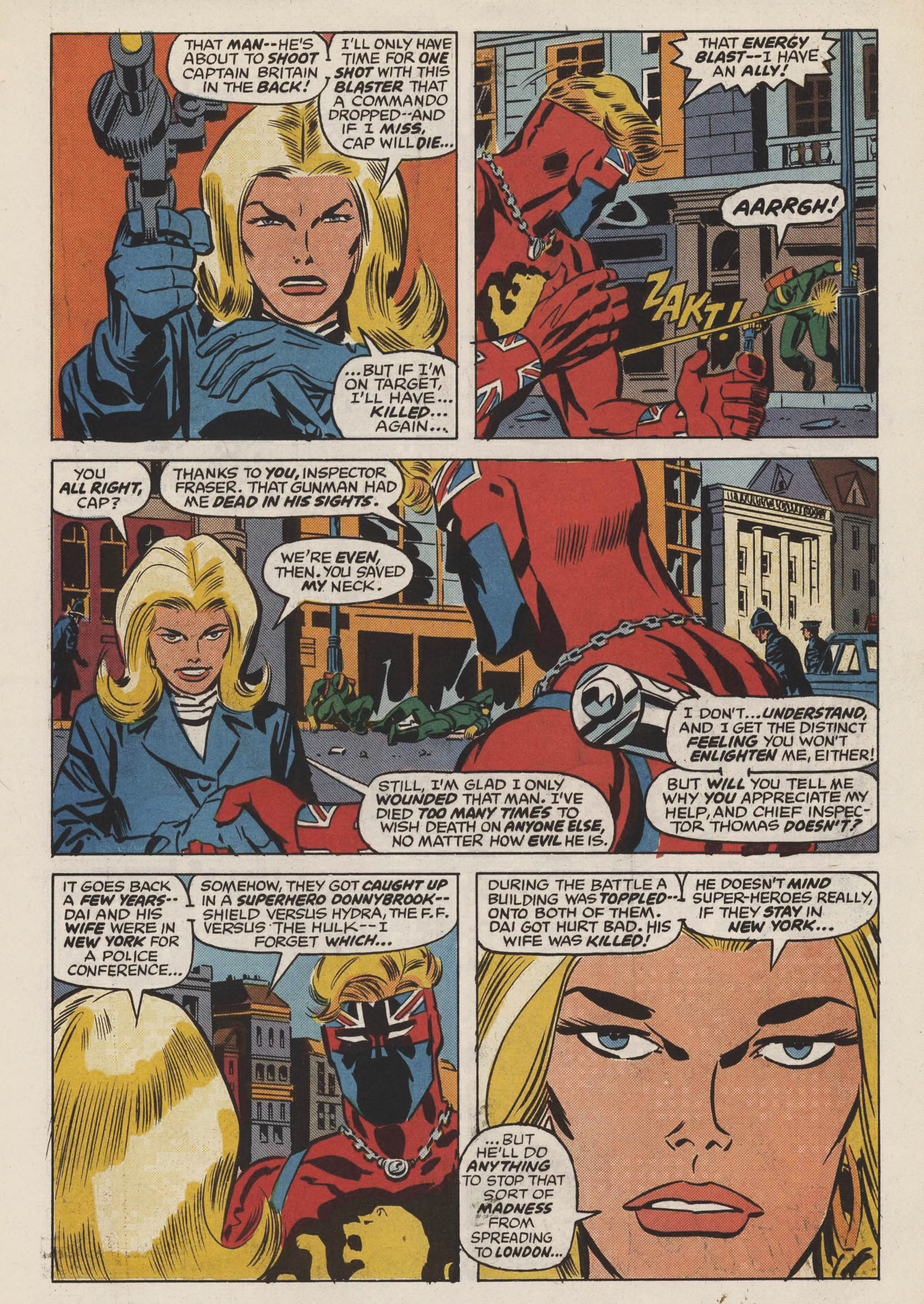 Read online Captain Britain (1976) comic -  Issue #8 - 5