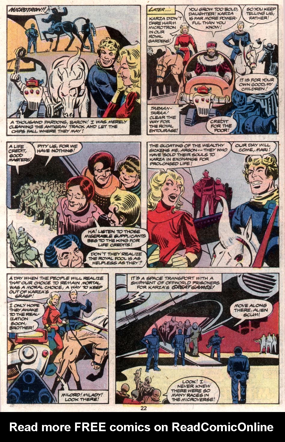 Read online Micronauts (1979) comic -  Issue # _Annual 1 - 17