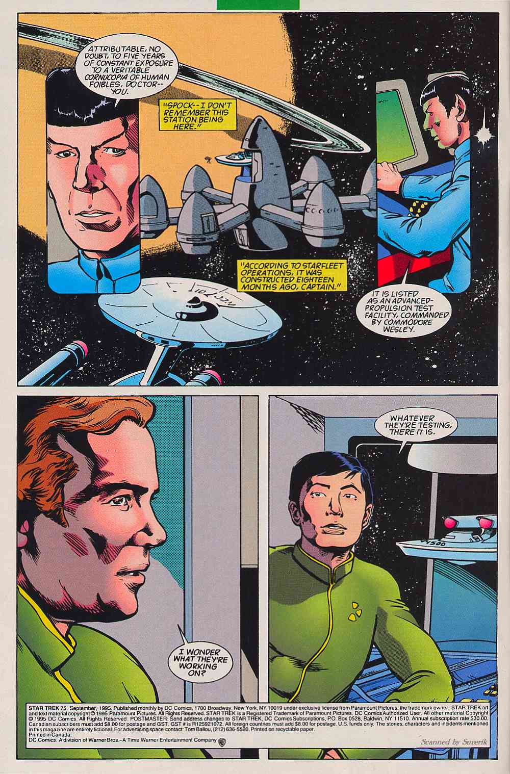 Read online Star Trek (1989) comic -  Issue #75 - 3