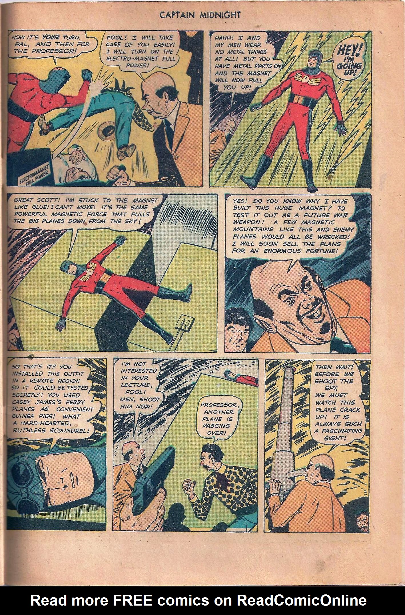 Read online Captain Midnight (1942) comic -  Issue #53 - 47