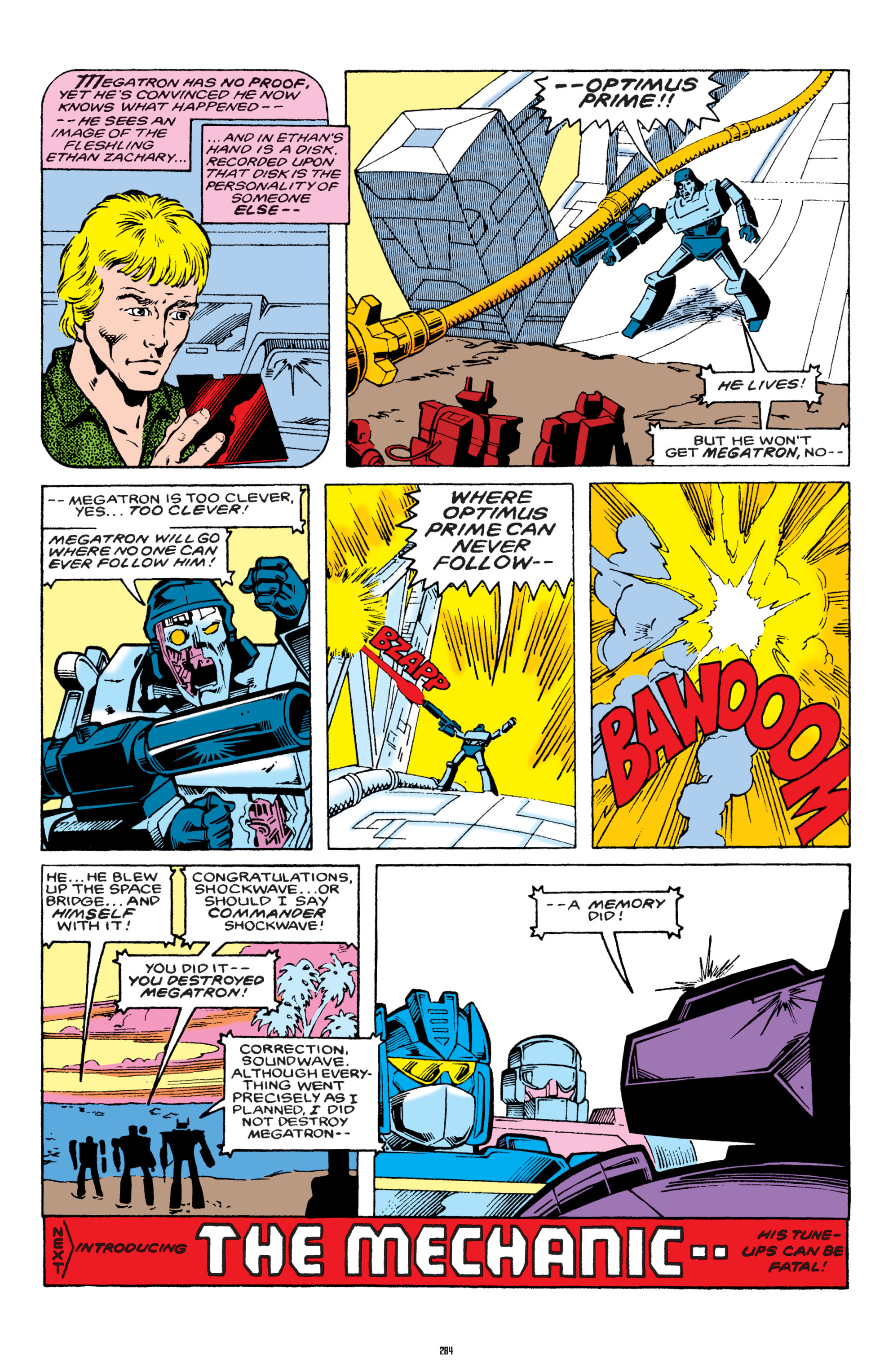 Read online The Transformers Classics comic -  Issue # TPB 2 - 285