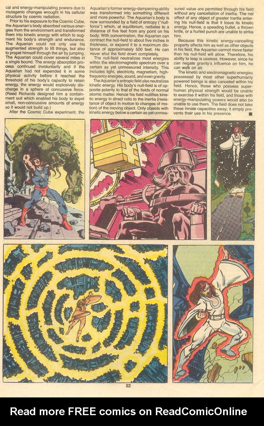 Read online The Official Handbook of the Marvel Universe Deluxe Edition comic -  Issue #1 - 24