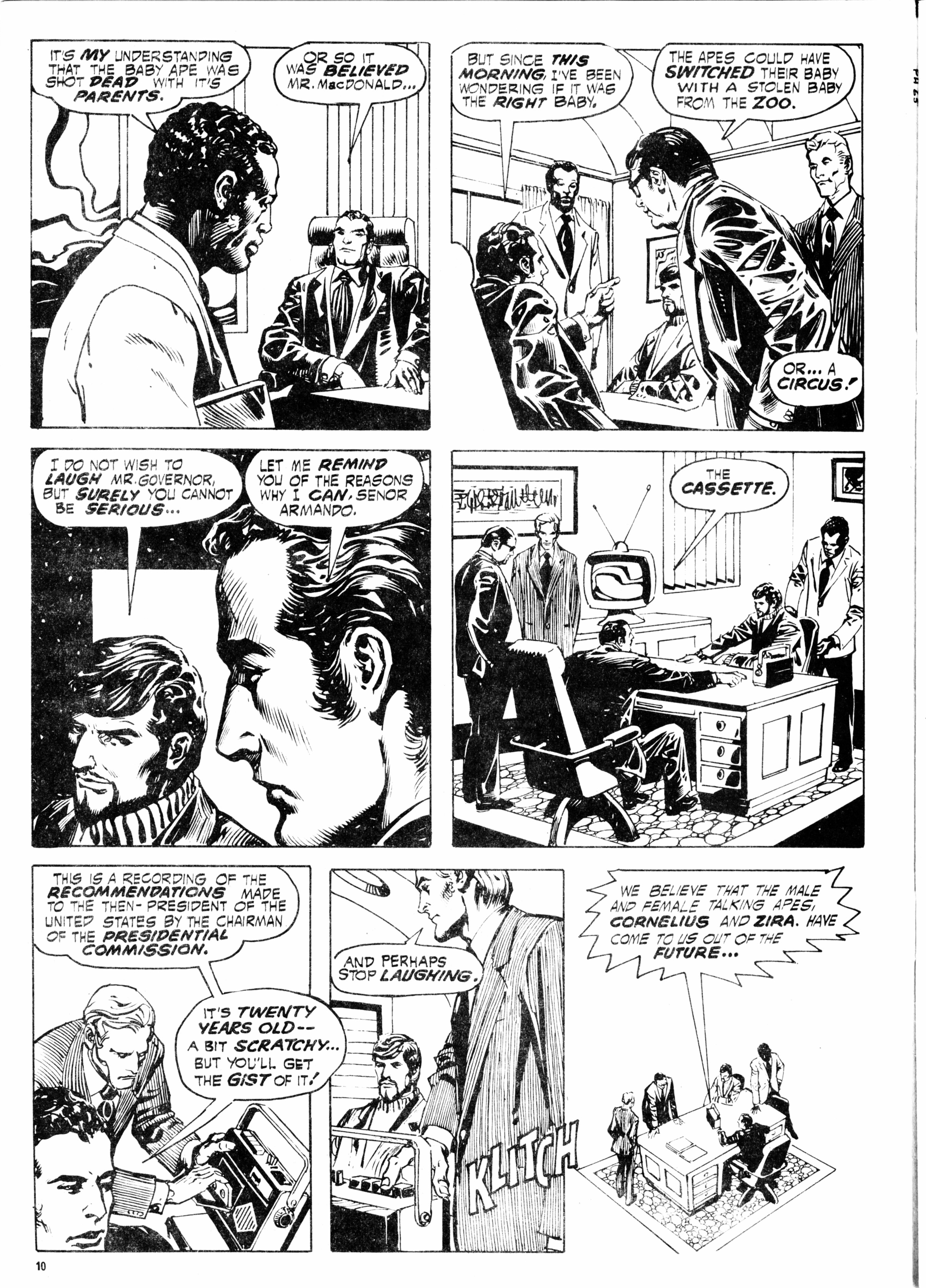 Read online Planet of the Apes (1974) comic -  Issue #65 - 10