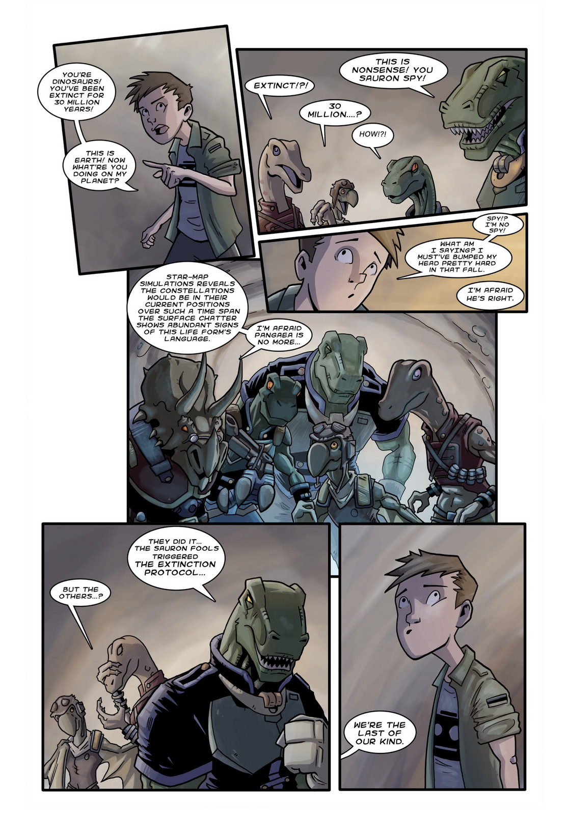 Read online Dinocorps comic -  Issue # TPB - 19