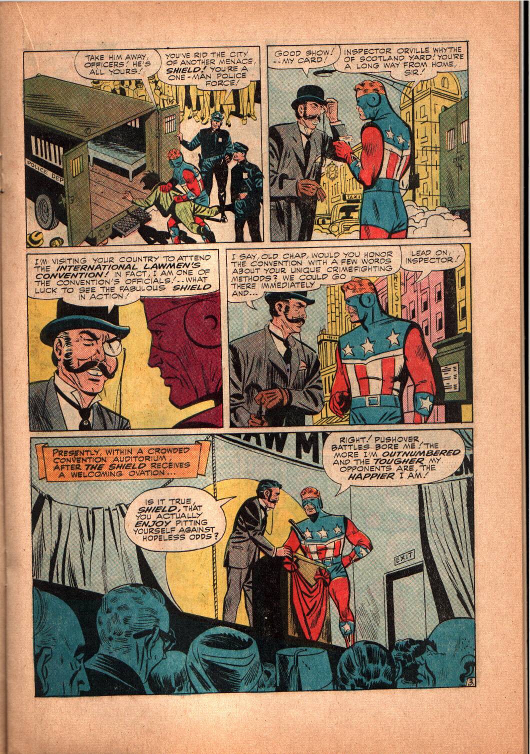 Read online Fly Man comic -  Issue #35 - 14