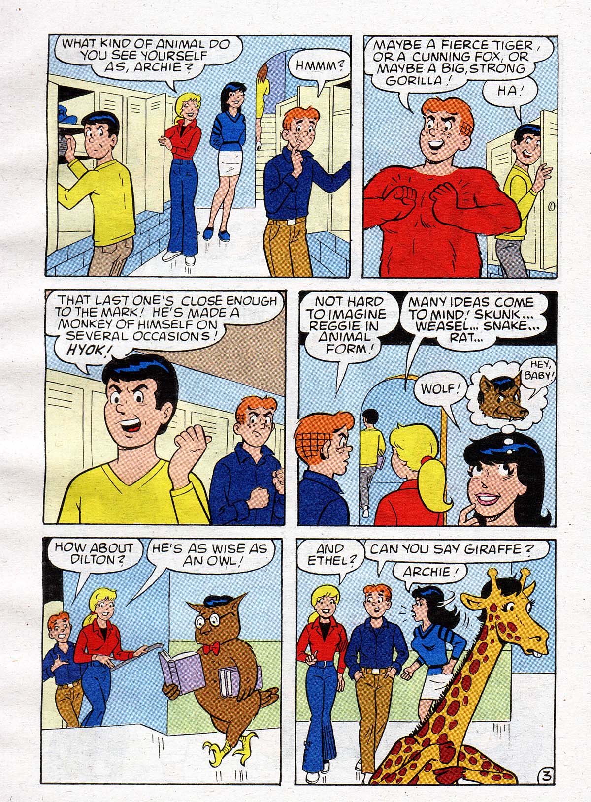 Read online Betty and Veronica Digest Magazine comic -  Issue #136 - 4