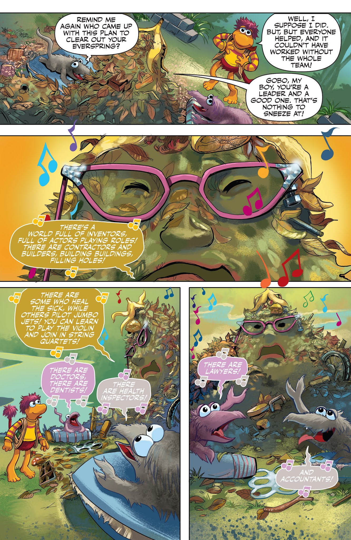 Read online Jim Henson's Fraggle Rock: Journey to the Everspring comic -  Issue #4 - 18