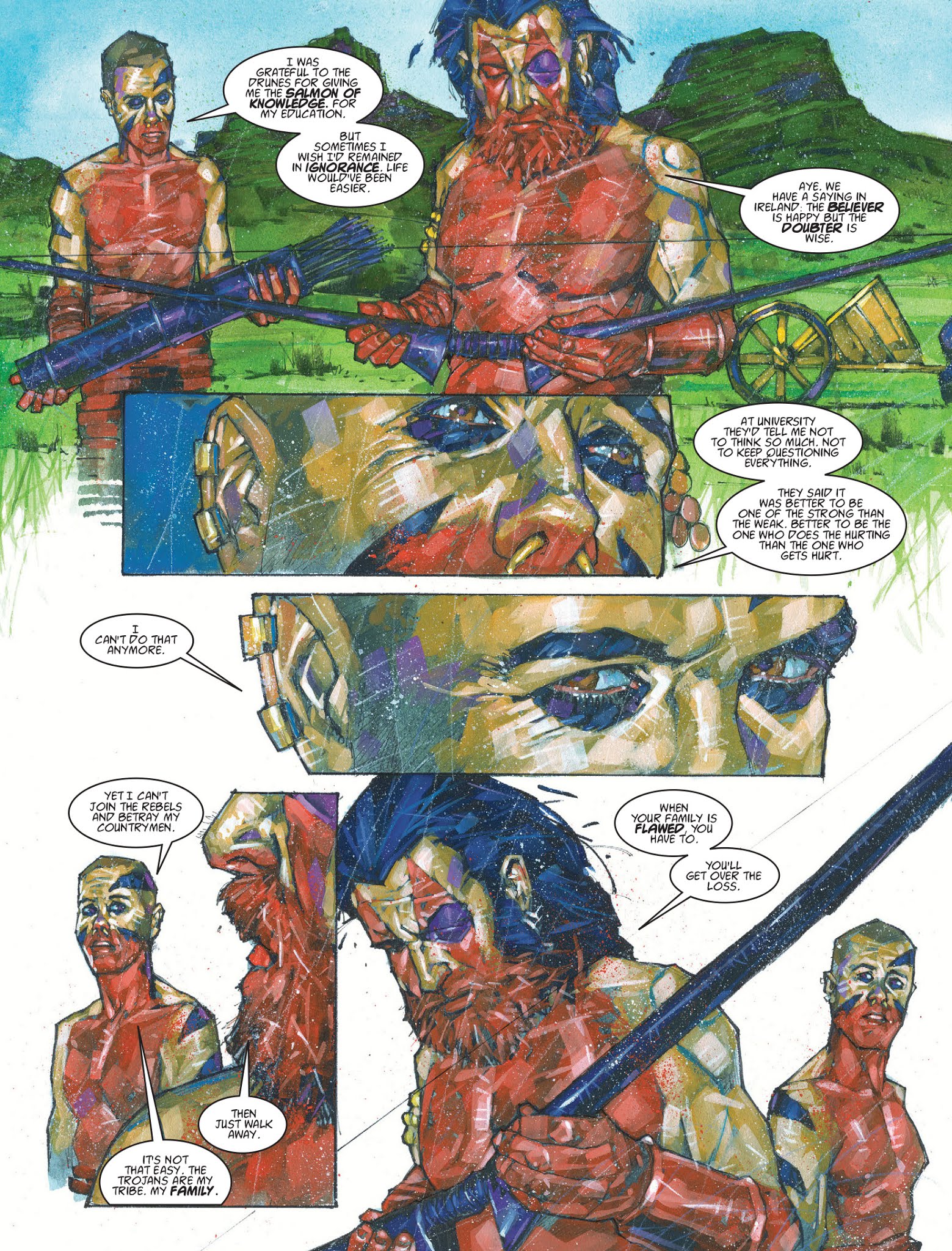 Read online Sláine comic -  Issue # TPB 17 - 34