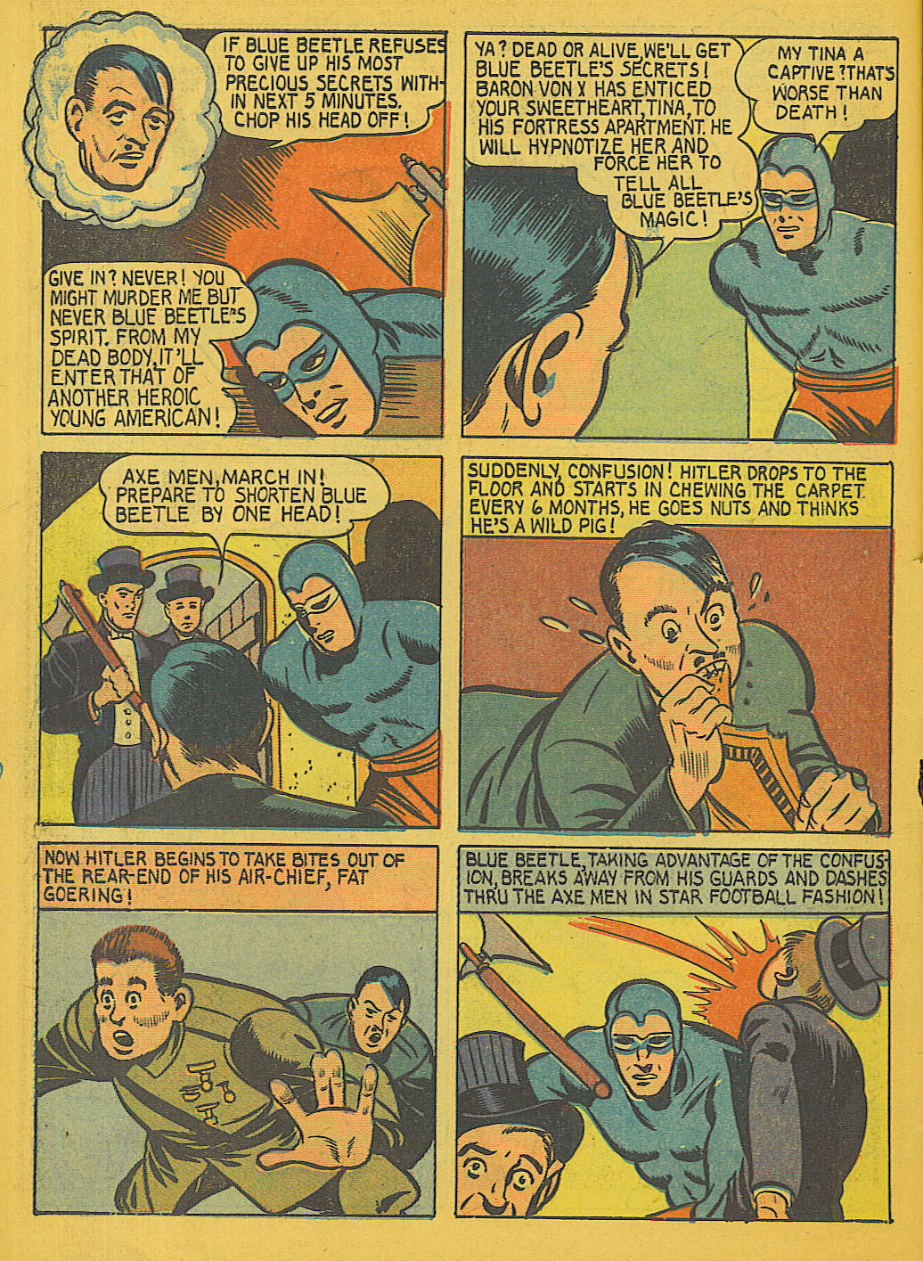 Read online The Blue Beetle comic -  Issue #29 - 7