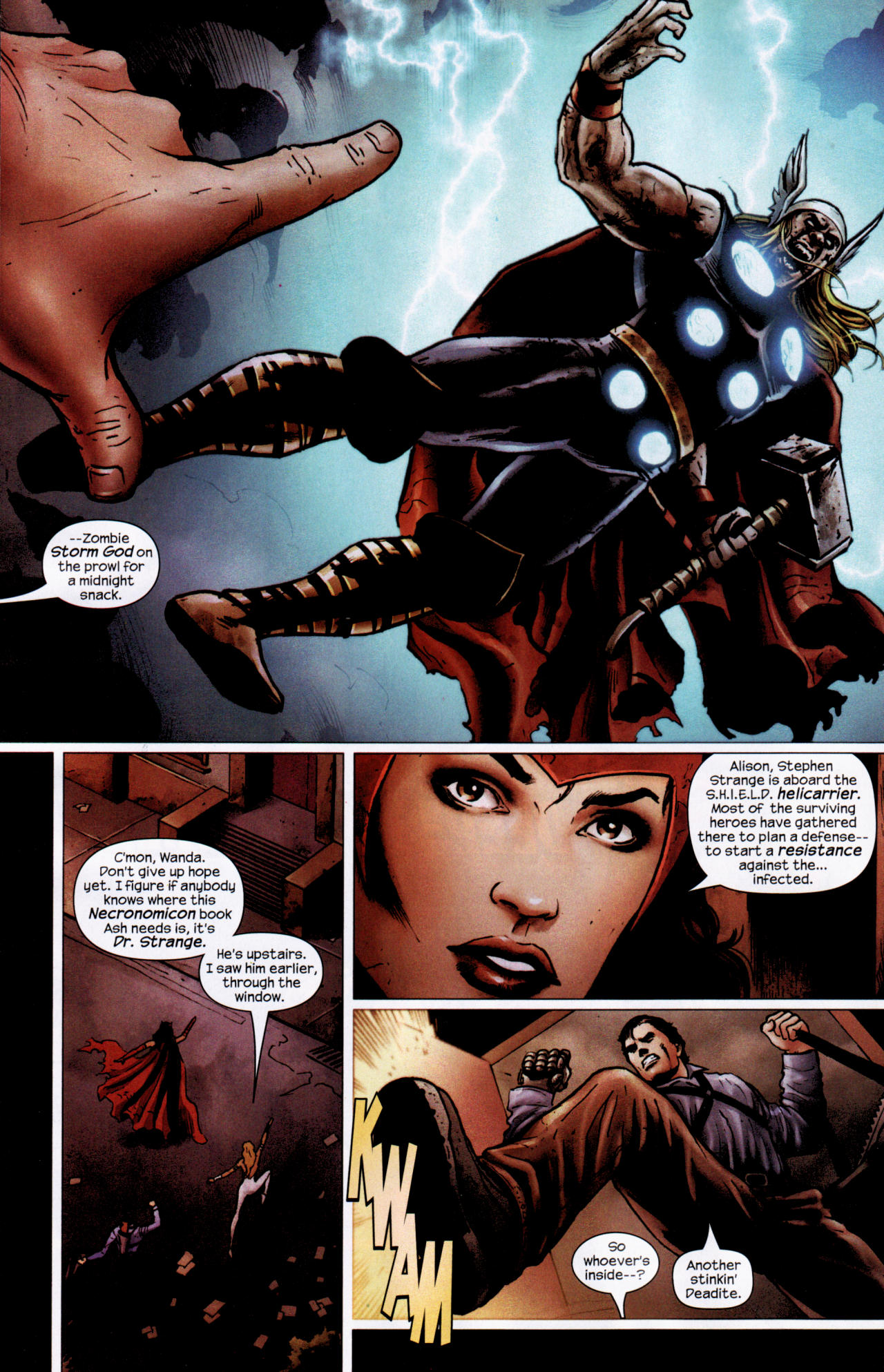 Read online Marvel Zombies/Army of Darkness comic -  Issue #3 - 14