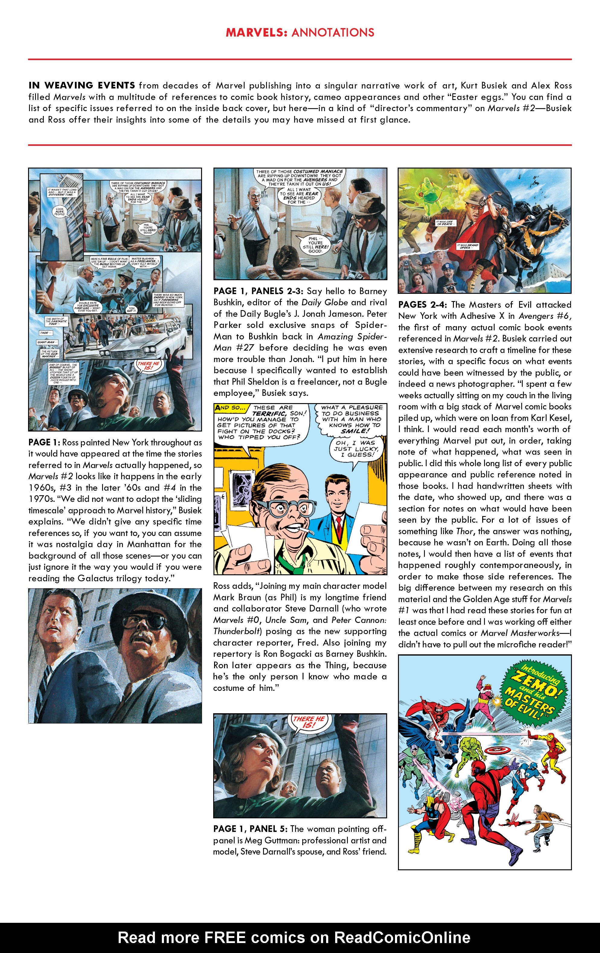 Read online Marvels Annotated comic -  Issue #2 - 47