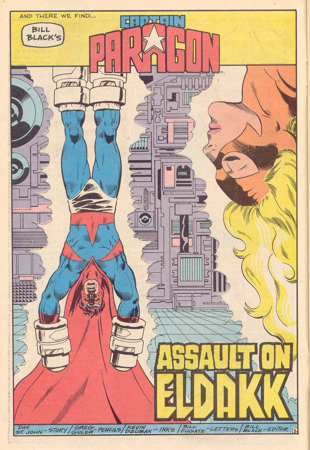 Read online Captain Paragon (1983) comic -  Issue #3 - 4