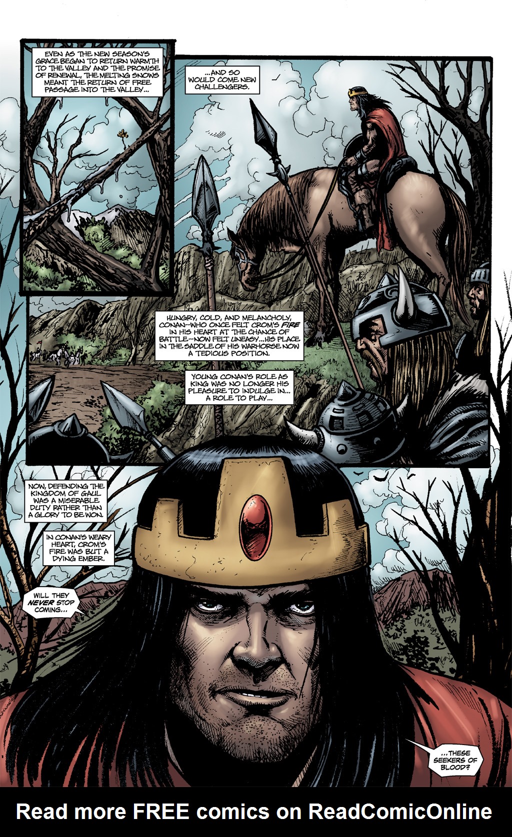 Read online Conan: The Weight of the Crown comic -  Issue # Full - 17