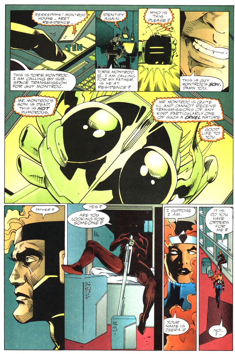 Read online Alien Legion: On the Edge comic -  Issue #3 - 36