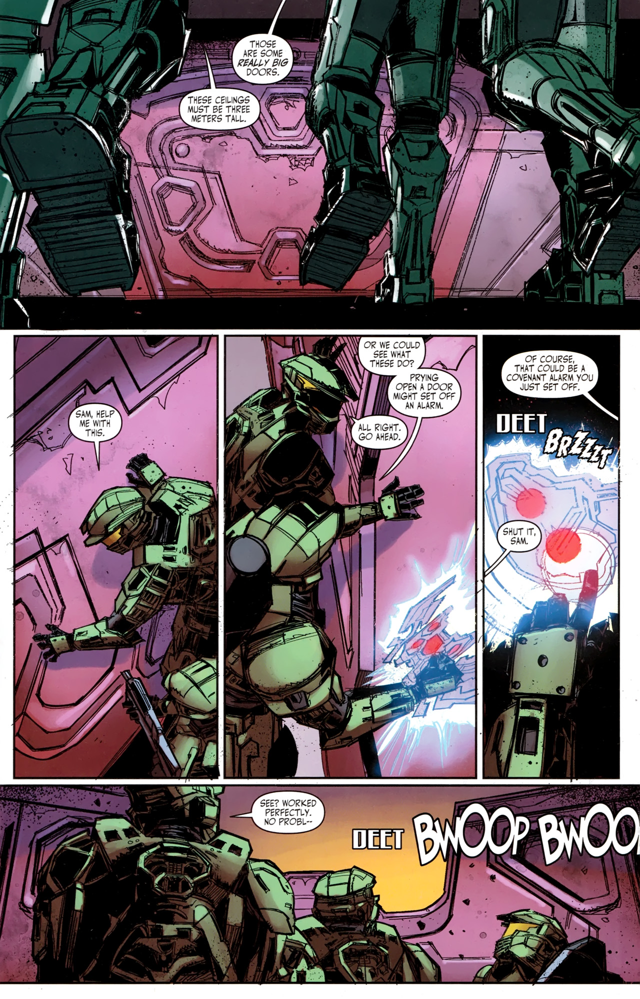 Read online Halo: Fall Of Reach - Covenant comic -  Issue #2 - 7