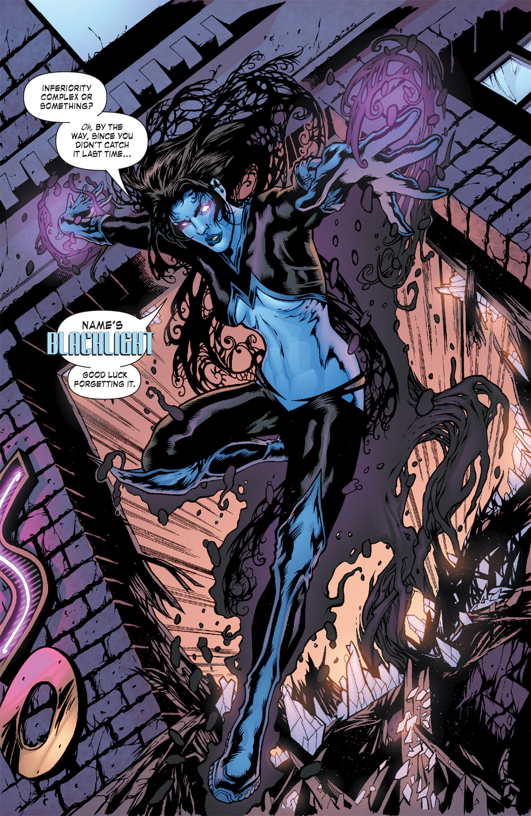 Read online Blacklight comic -  Issue #2 - 17