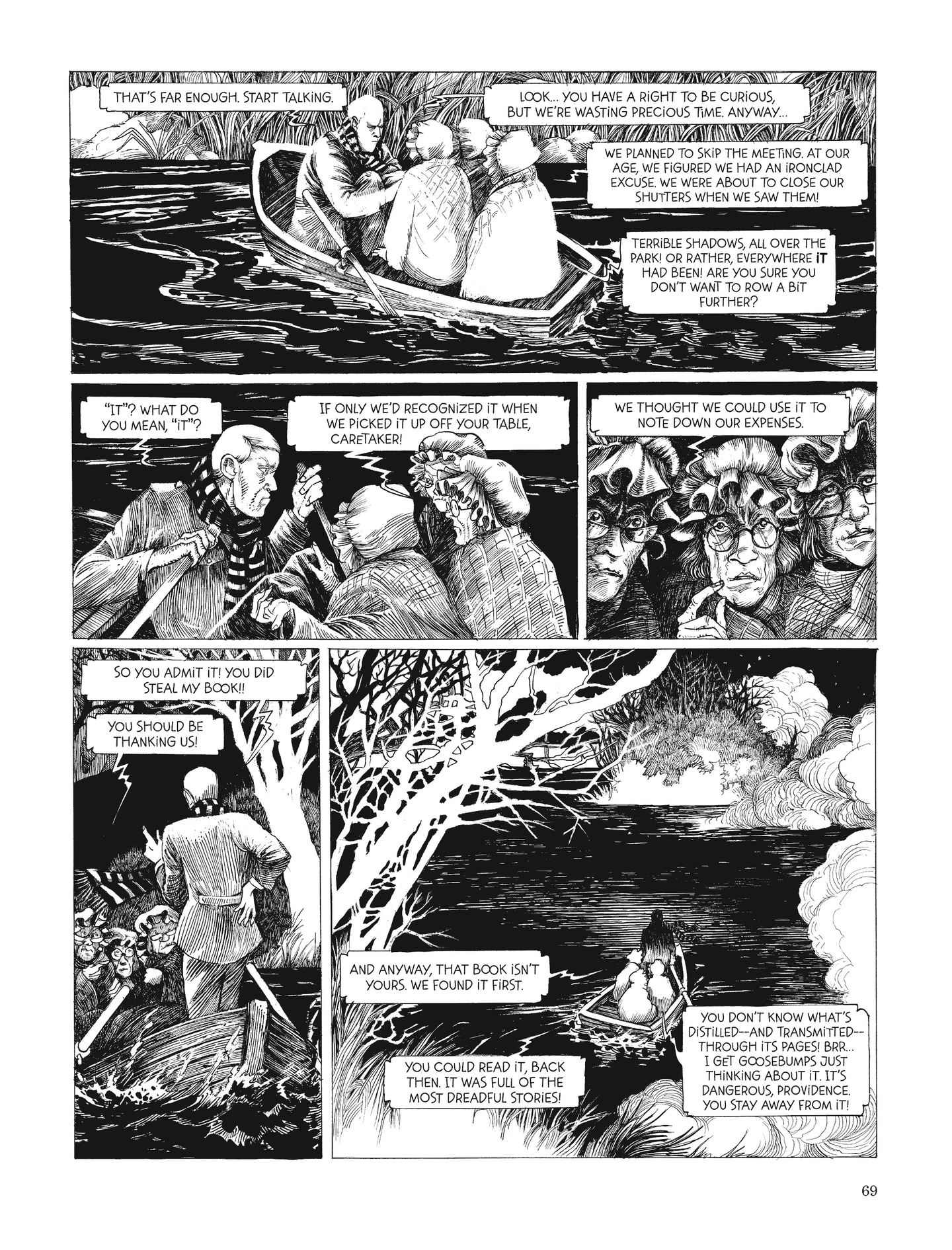 Read online The Monstrous Dreams of Mr. Providence comic -  Issue # TPB - 70
