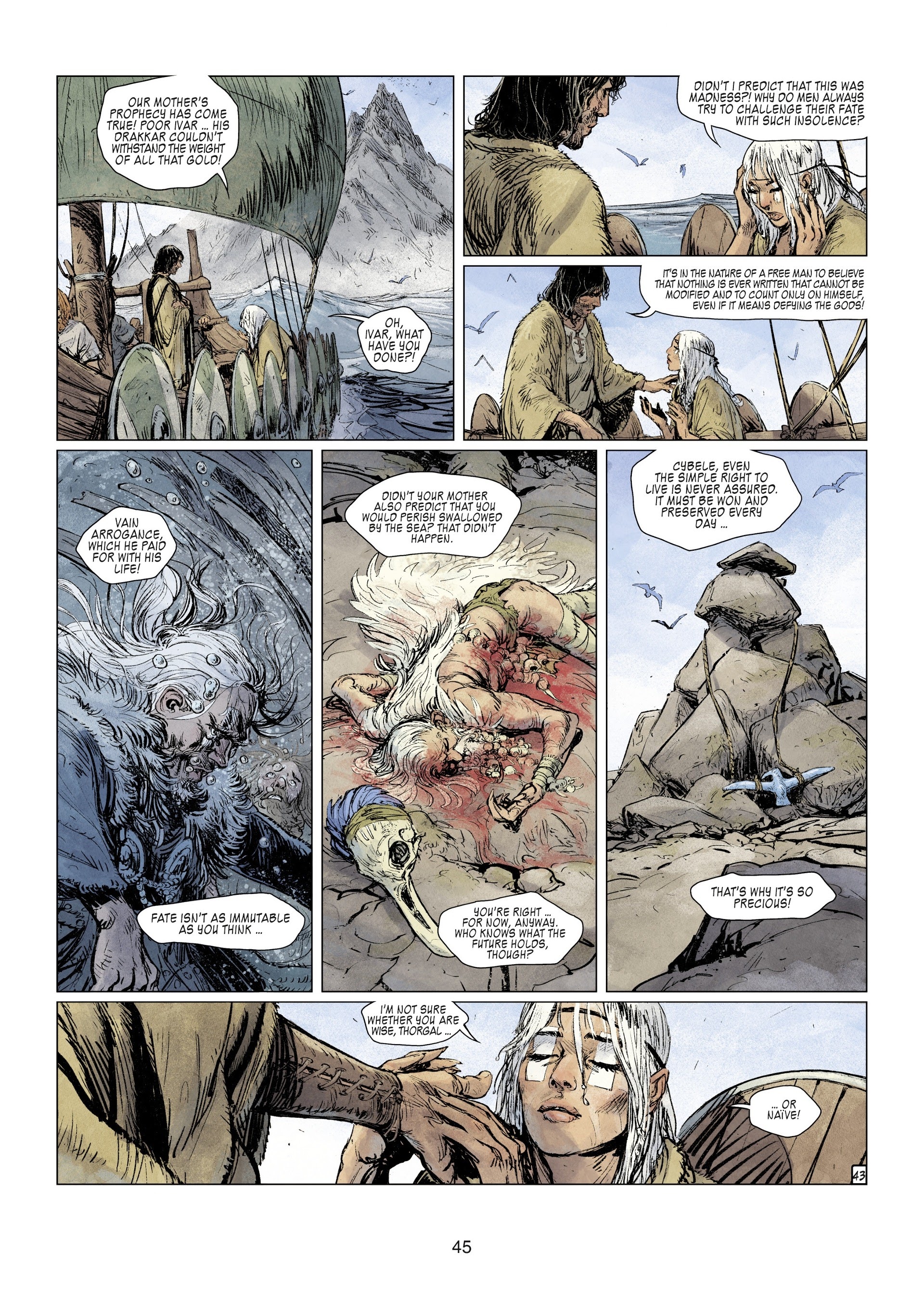 Read online Thorgal comic -  Issue #29 - 47