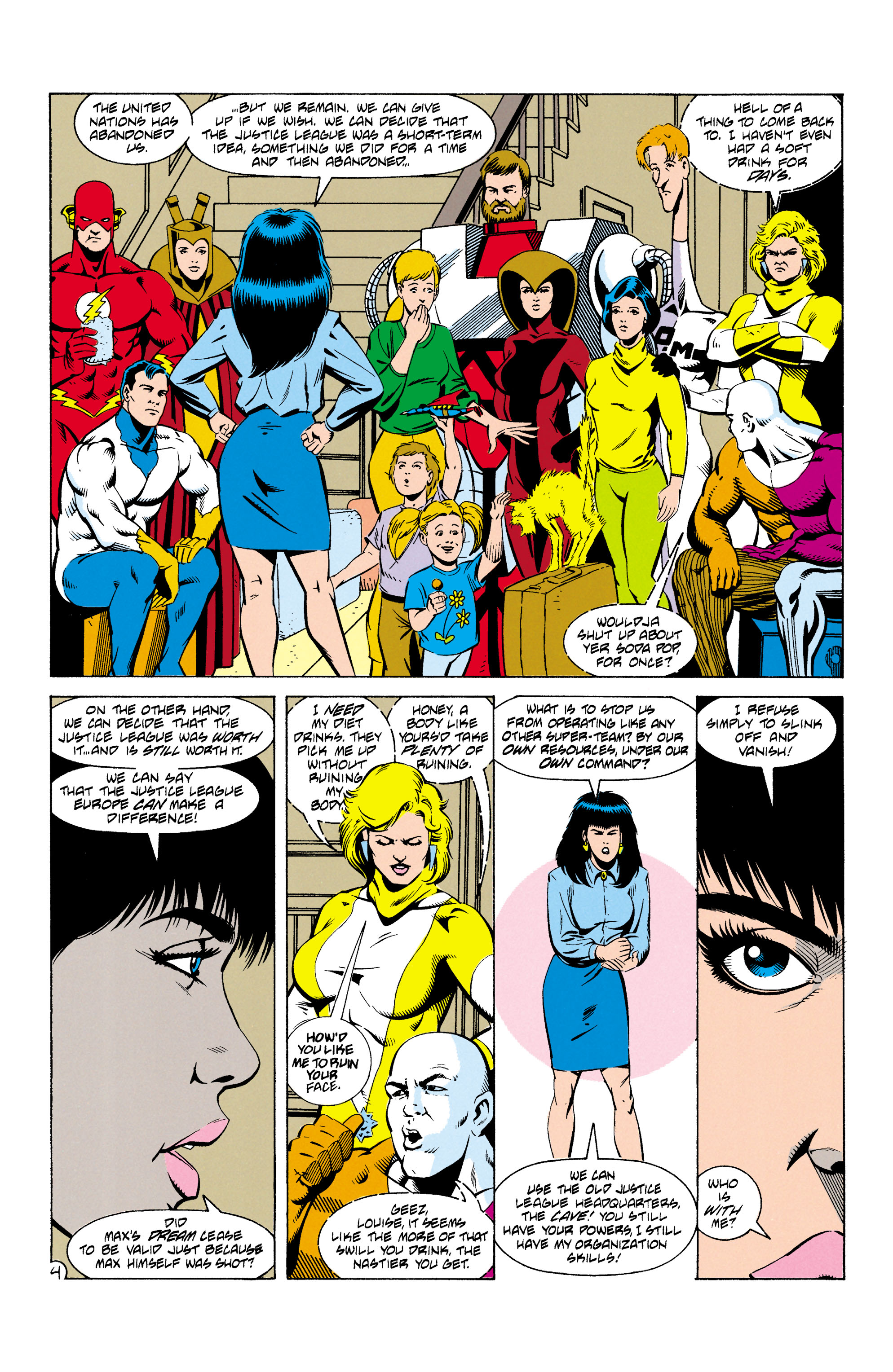 Read online Justice League Europe comic -  Issue #32 - 5