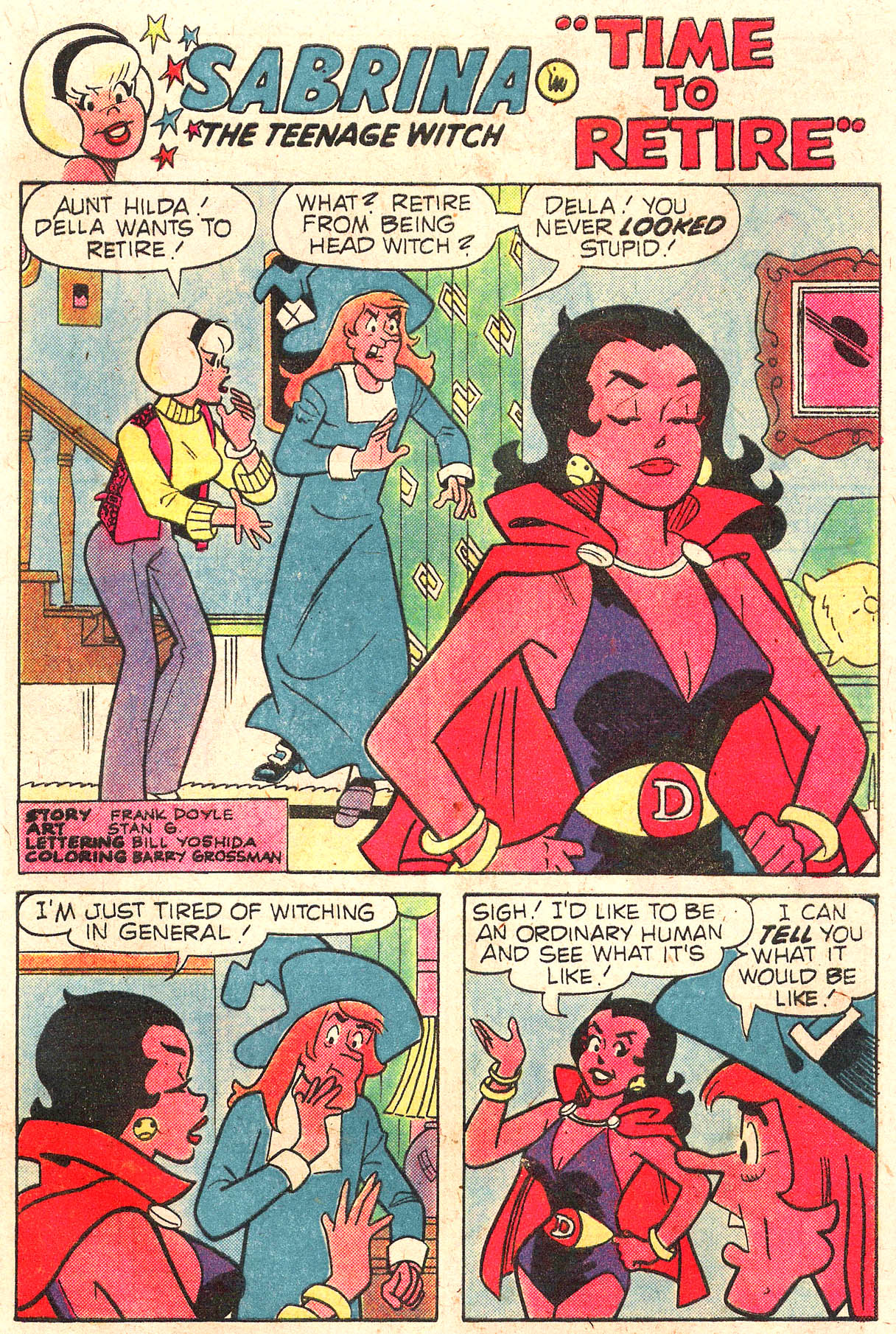 Read online Sabrina The Teenage Witch (1971) comic -  Issue #61 - 29
