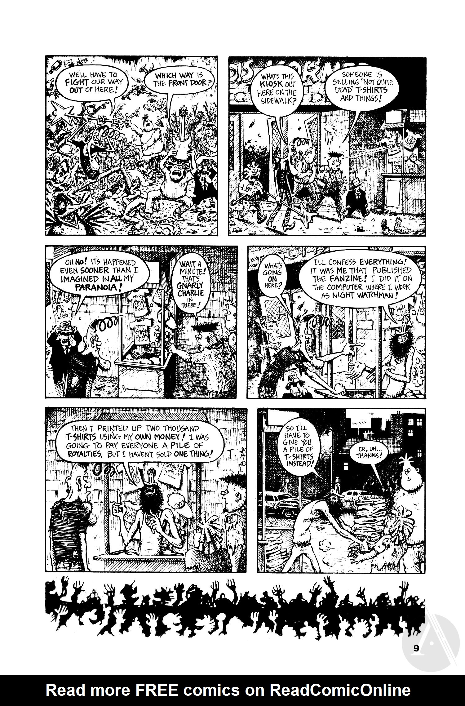 Read online Not Quite Dead comic -  Issue #2 - 11
