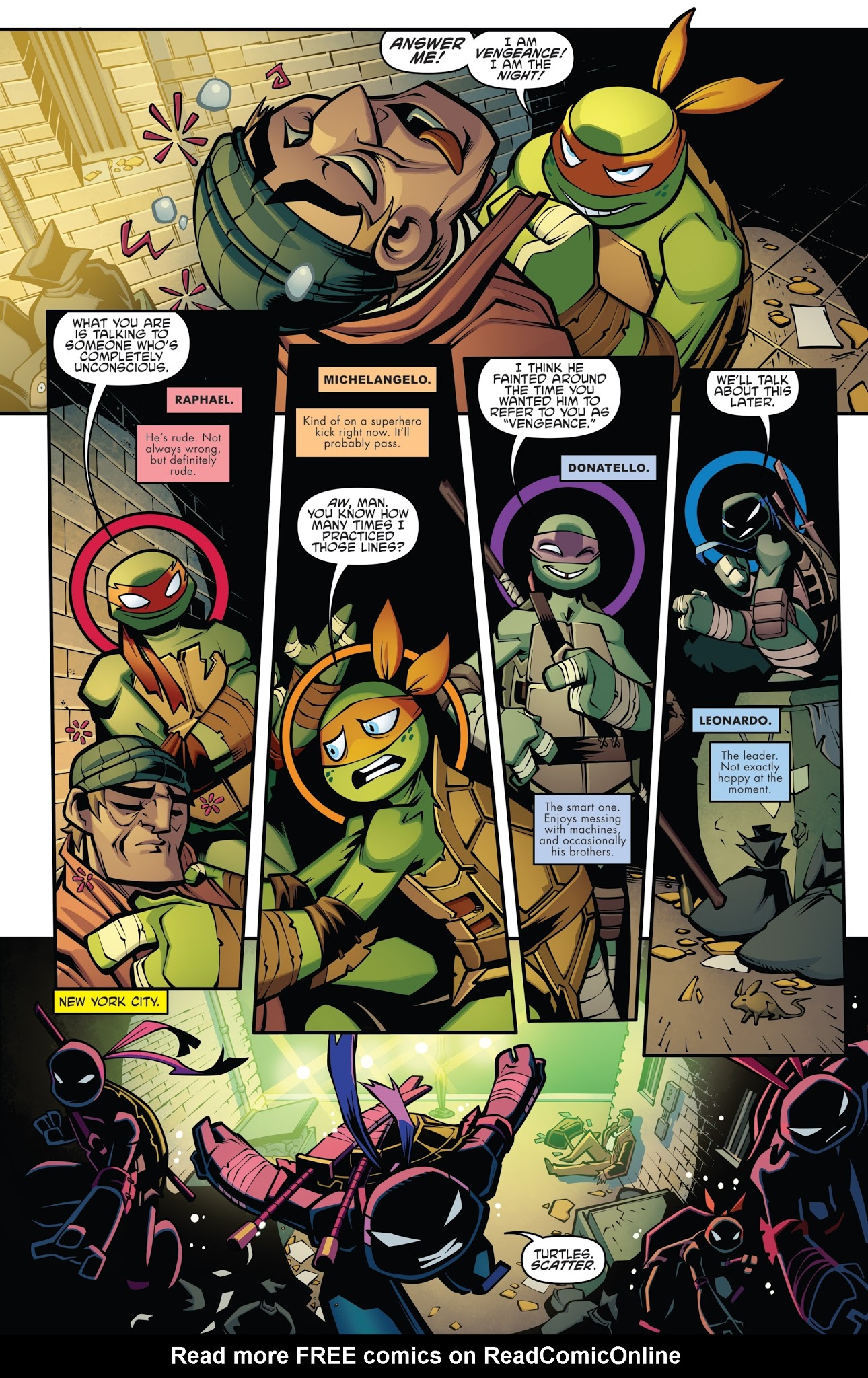 Read online Teenage Mutant Ninja Turtles: Dimension X comic -  Issue #5 - 27