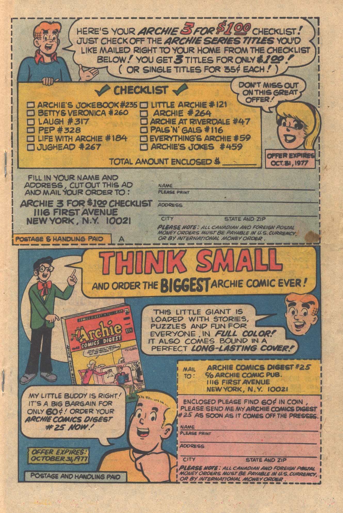 Read online Archie at Riverdale High (1972) comic -  Issue #46 - 19