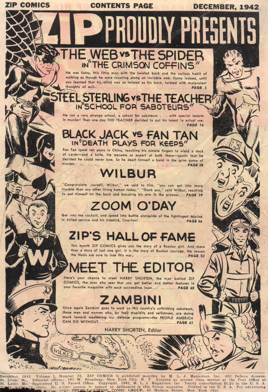 Read online Zip Comics comic -  Issue #32 - 2