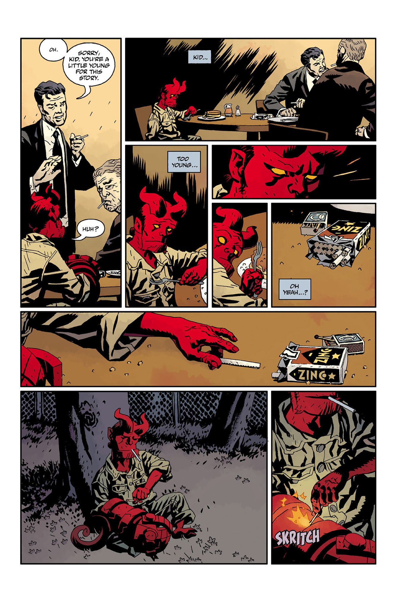 Read online Hellboy: The Midnight Circus comic -  Issue # TPB - 15