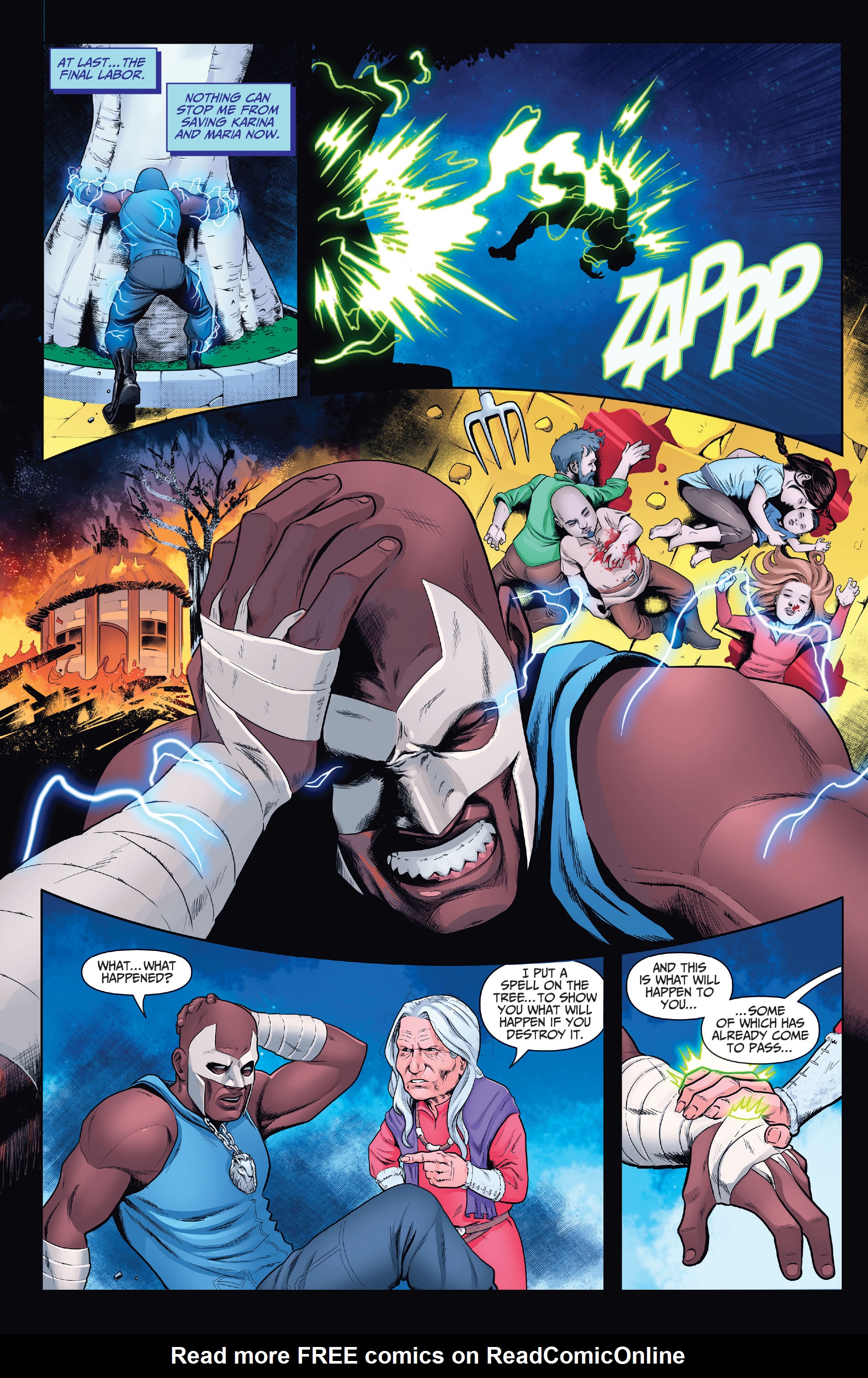 Read online Grimm Spotlight: Hercules Payne vs Scorpion Queen comic -  Issue # Full - 21