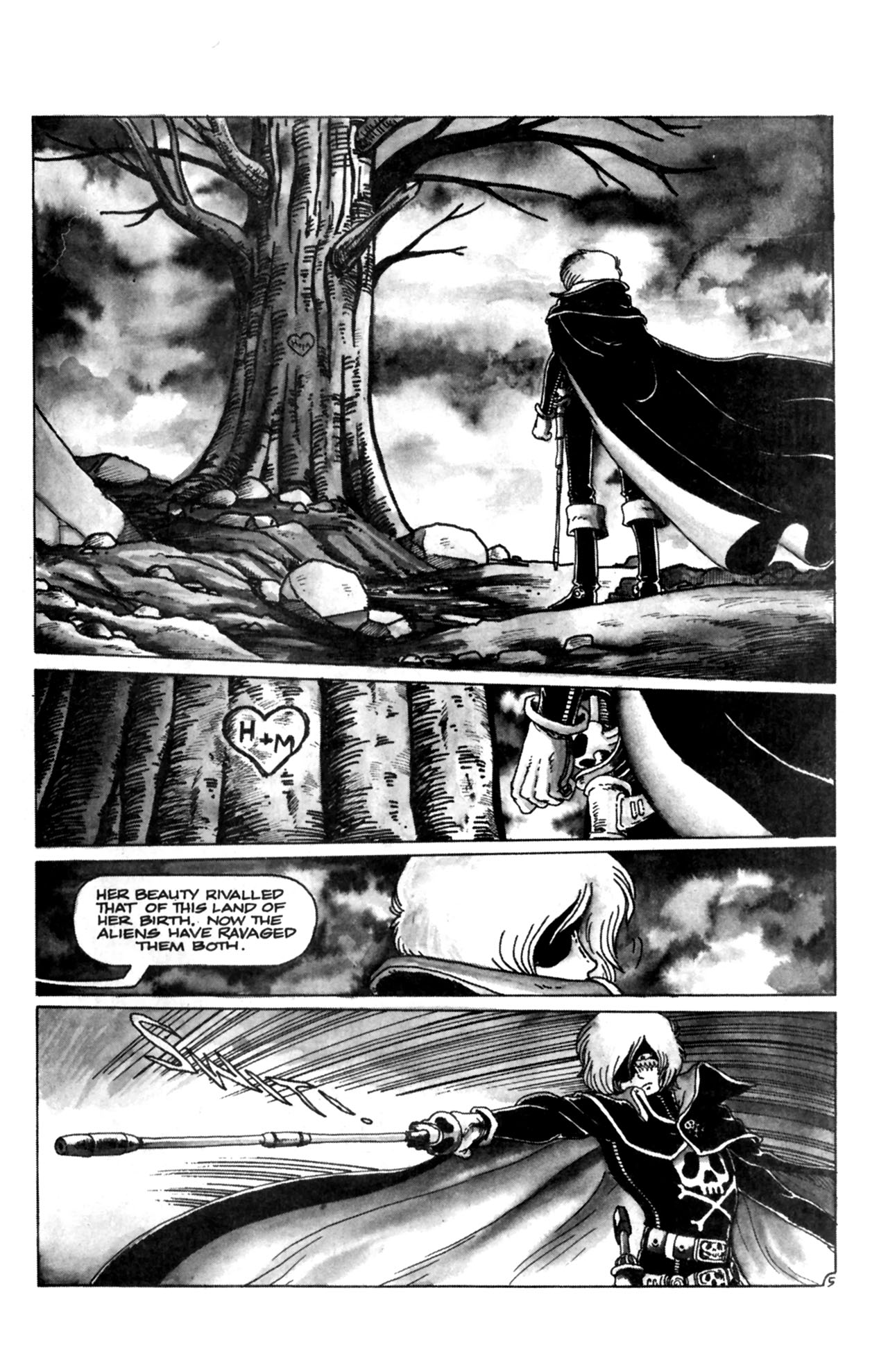 Read online Captain Harlock comic -  Issue #2 - 7