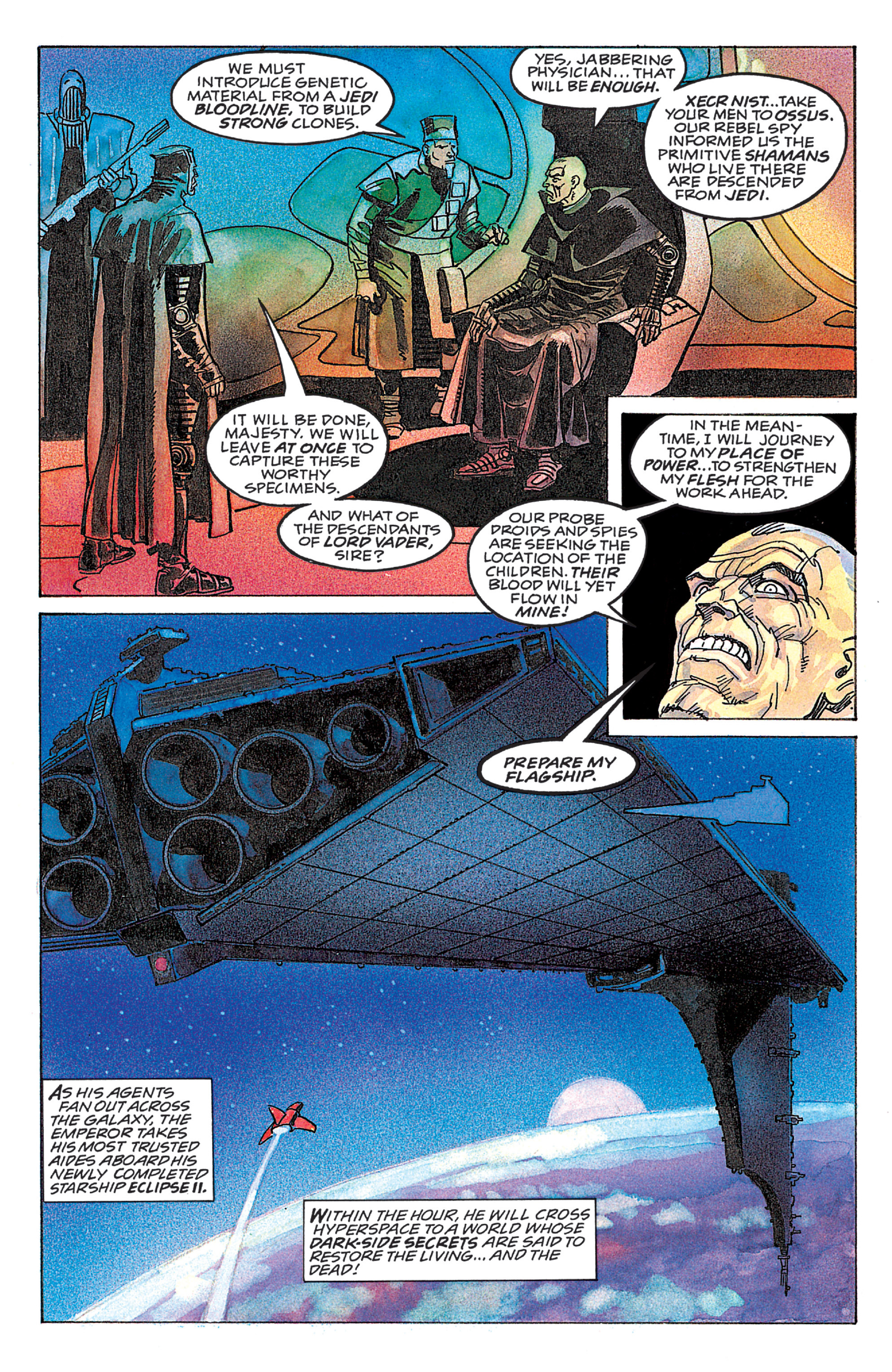 Read online Star Wars: Dark Empire Trilogy comic -  Issue # TPB (Part 4) - 24