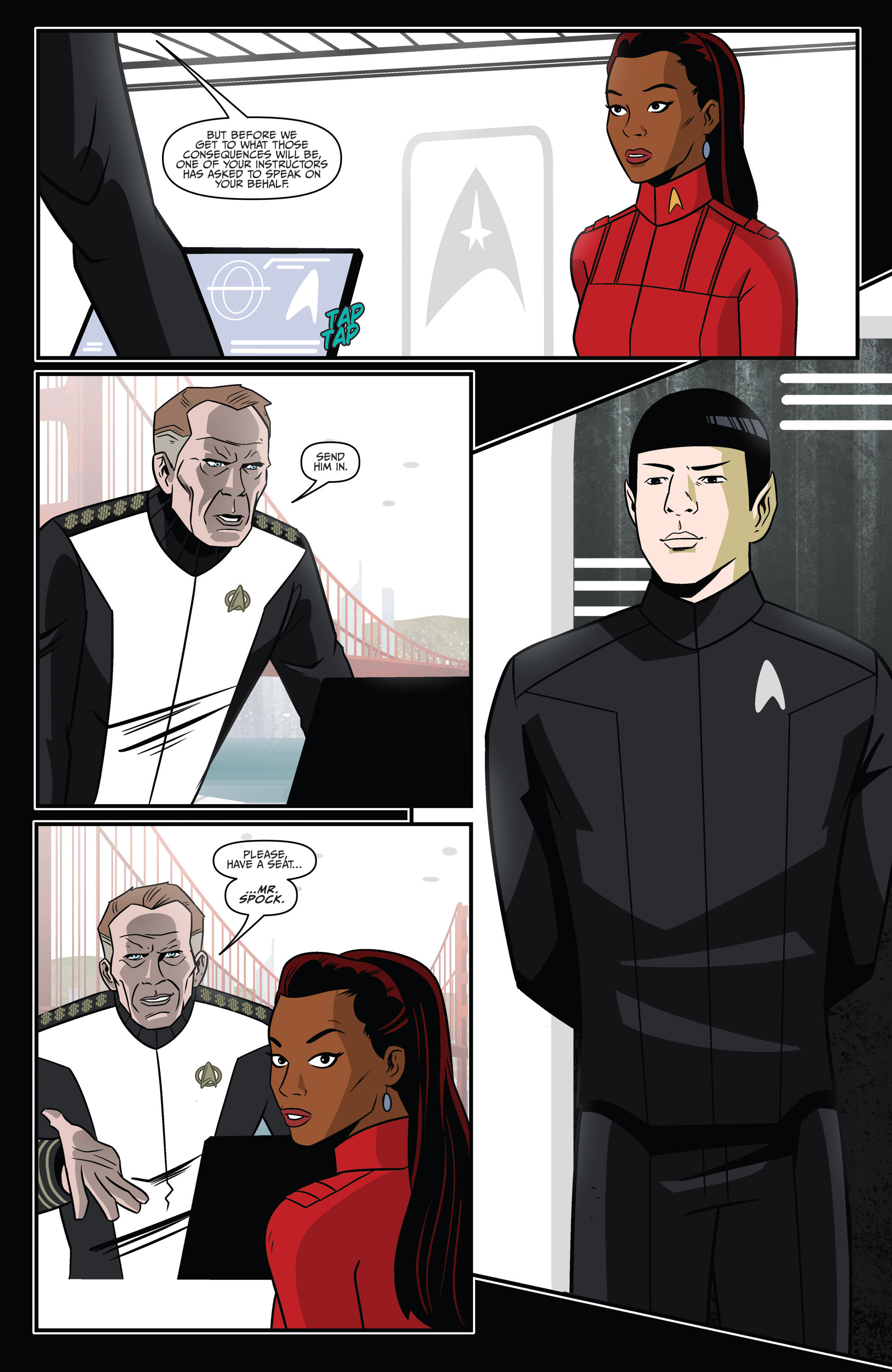 Read online Star Trek: Starfleet Academy (2015) comic -  Issue #3 - 17