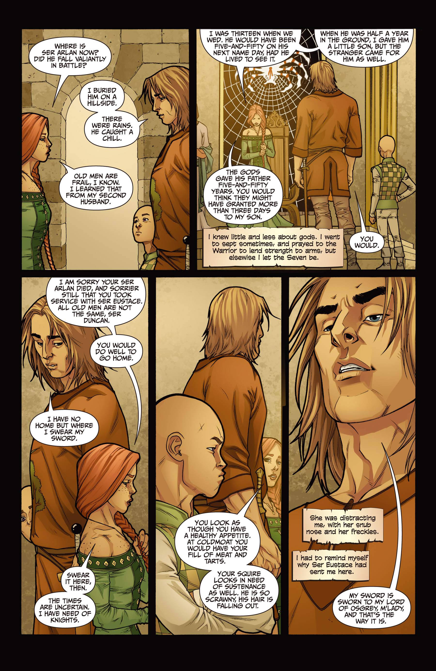 Read online The Sworn Sword: The Graphic Novel comic -  Issue # Full - 87