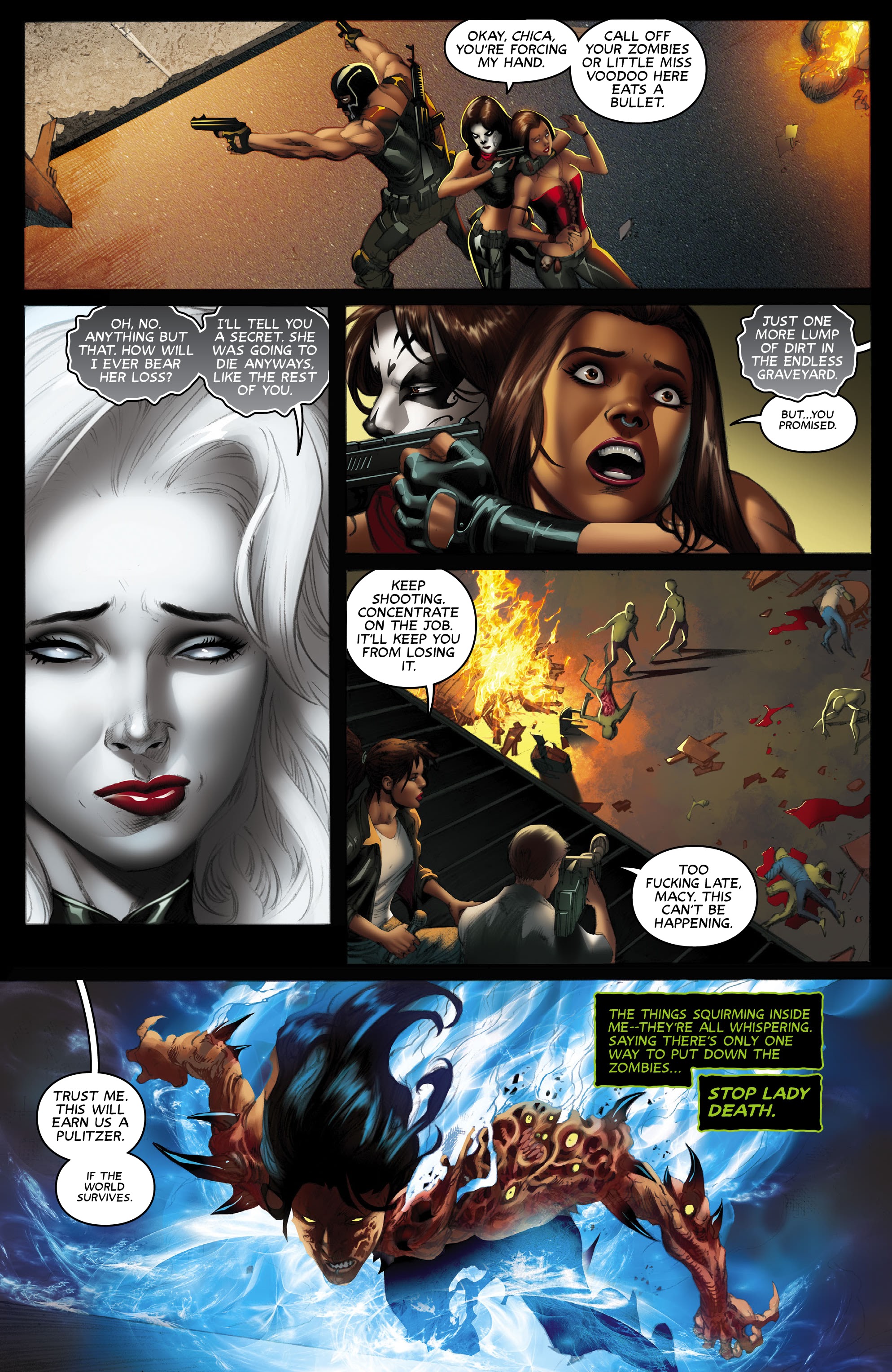 Read online Lady Death: Treacherous Infamy comic -  Issue # Full - 38