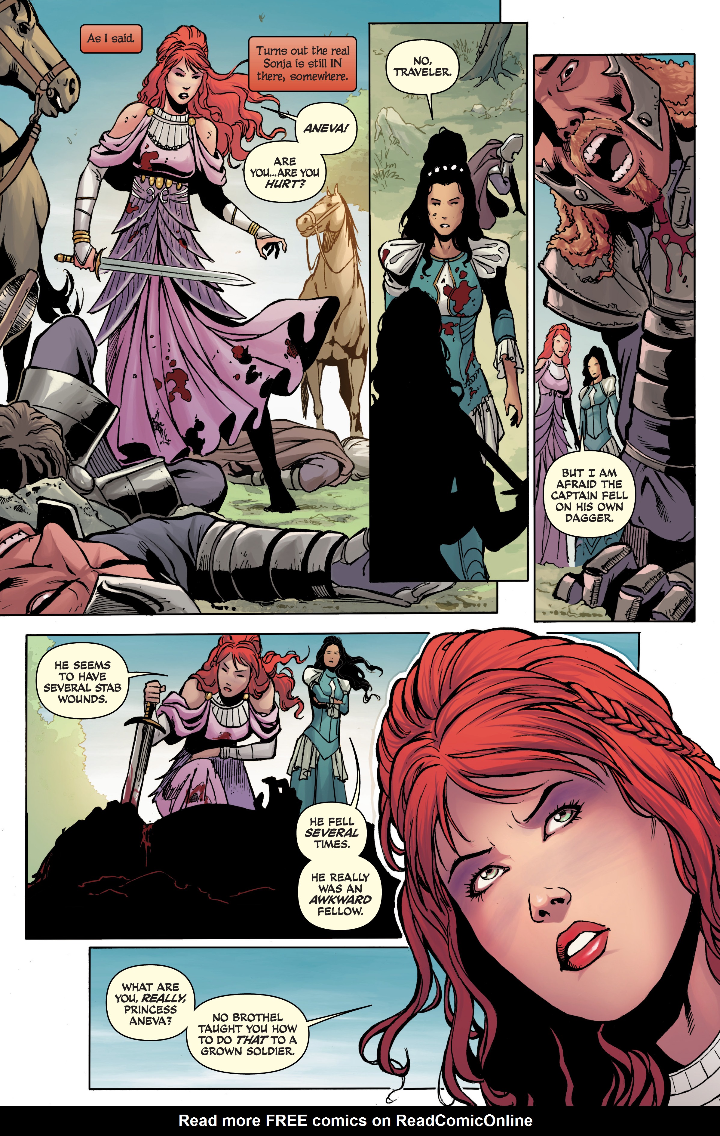 Read online Red Sonja (2013) comic -  Issue # _TPB Complete Gail Simone Red Sonja Omnibus (Part 3) - 15
