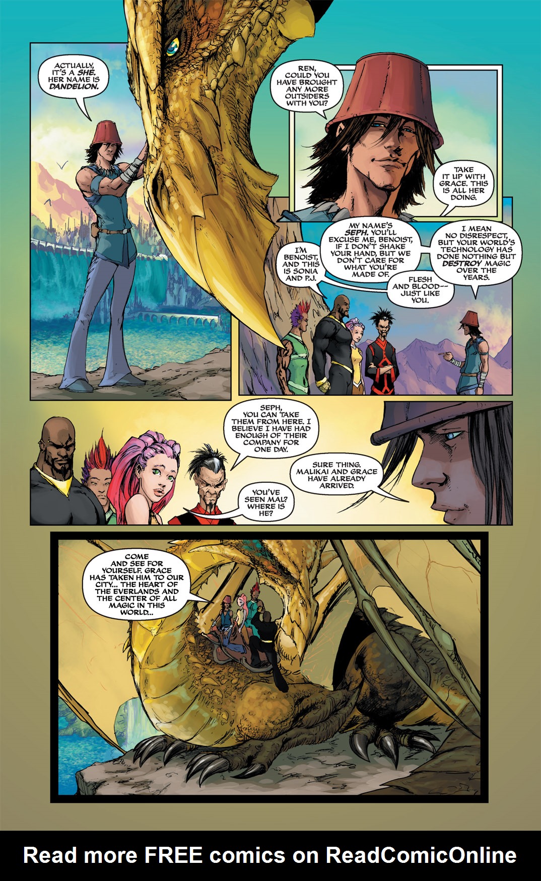 Read online Michael Turner's Soulfire (2003) comic -  Issue #8 - 13