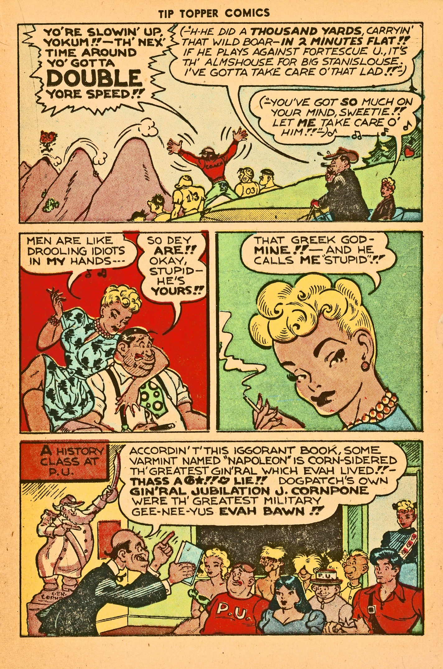 Read online Tip Topper Comics comic -  Issue #3 - 31