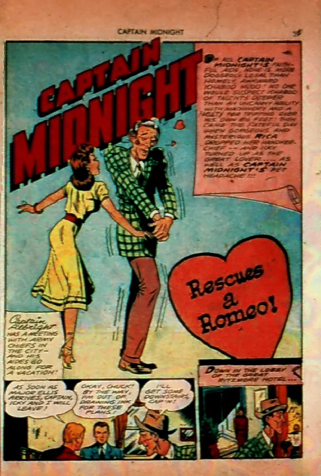 Read online Captain Midnight (1942) comic -  Issue #1 - 39