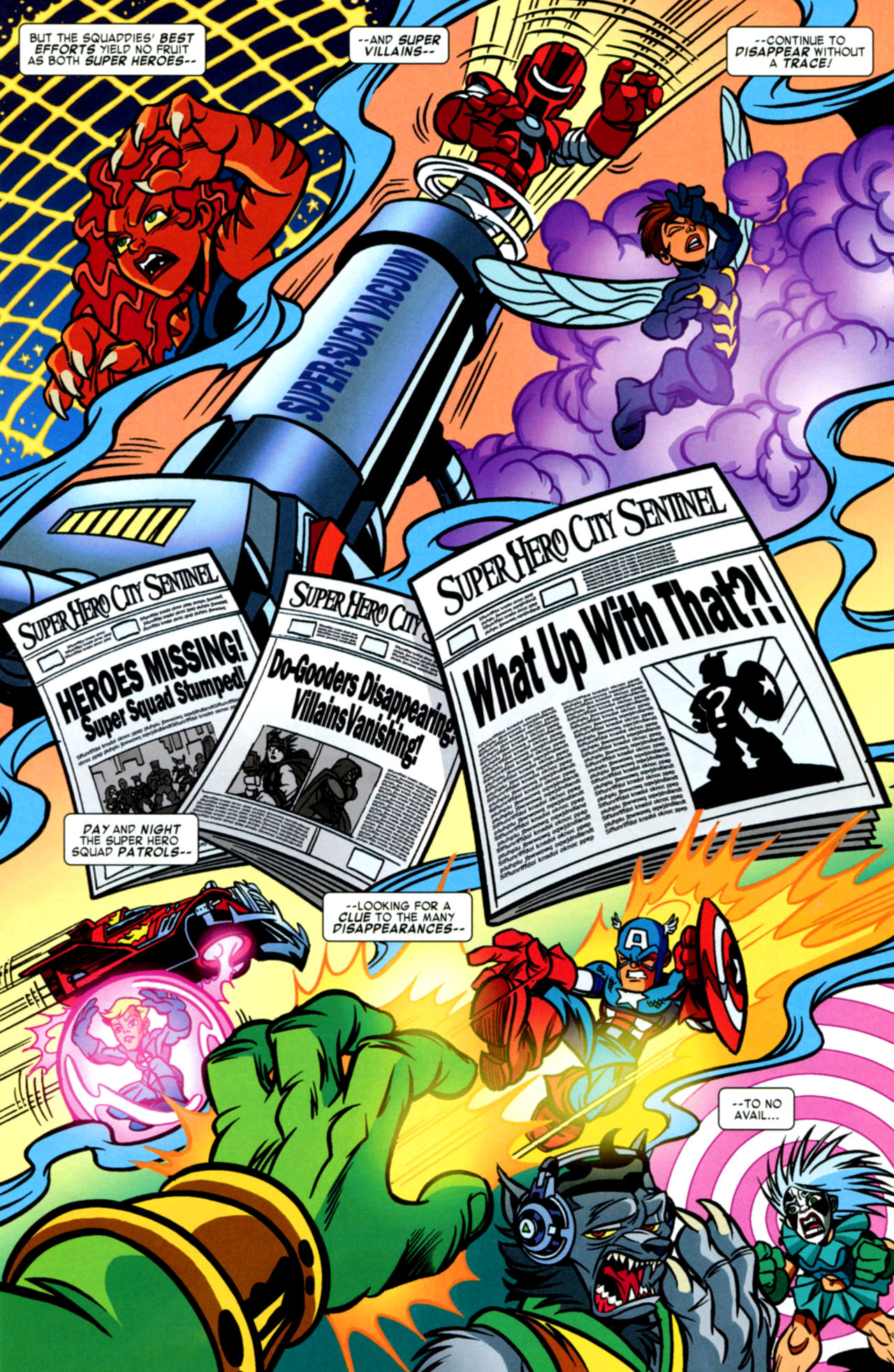 Read online Super Hero Squad comic -  Issue #4 - 7
