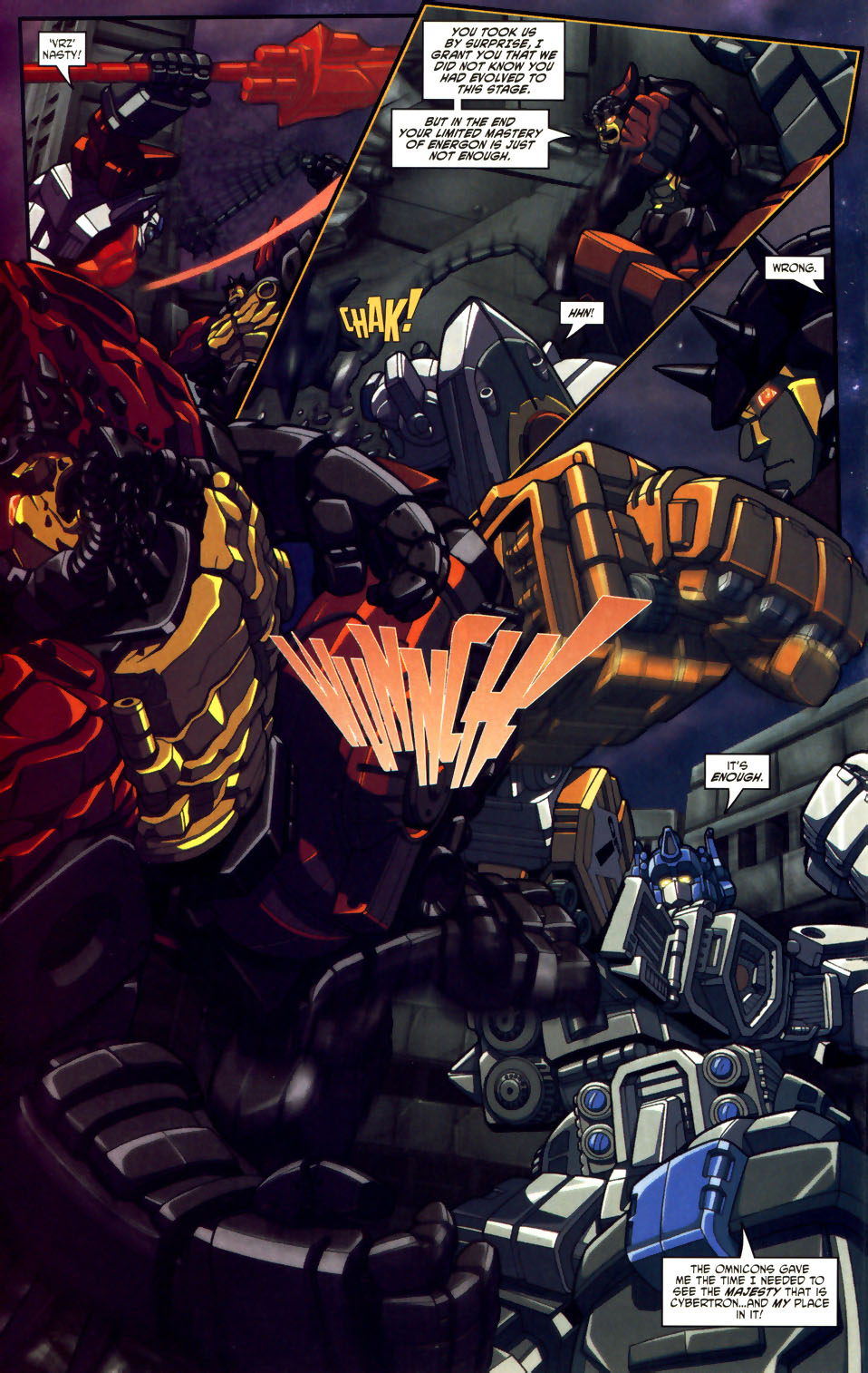 Read online Transformers Energon comic -  Issue #21 - 18