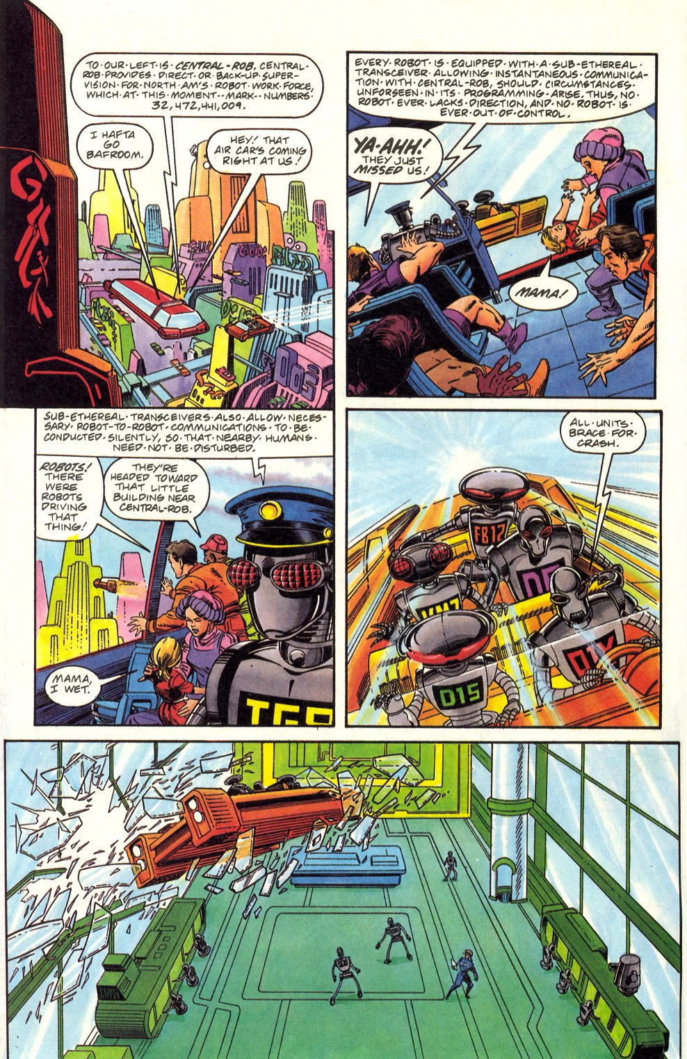 Read online Magnus Robot Fighter (1991) comic -  Issue #0 - 4