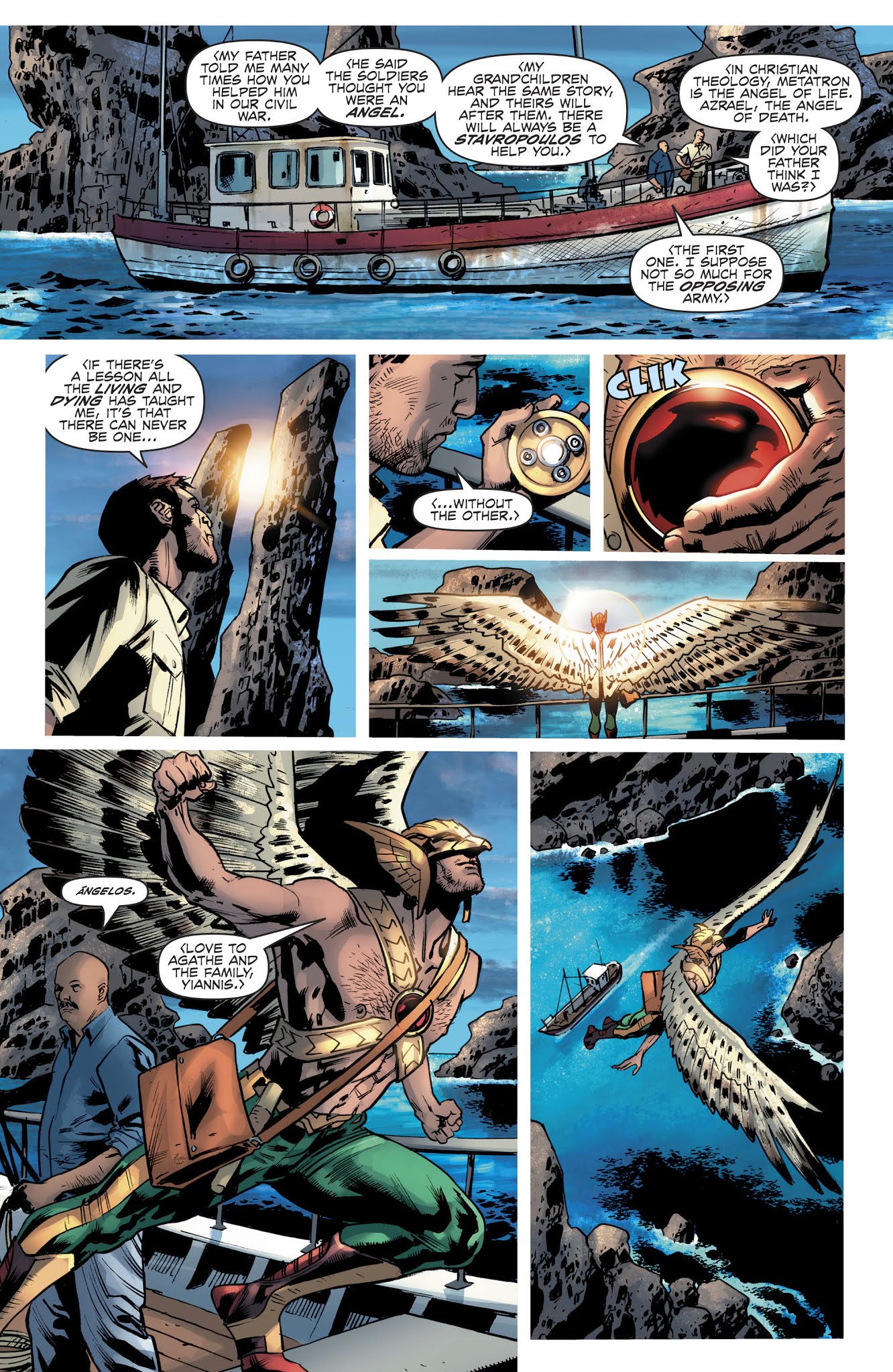Read online Hawkman (2018) comic -  Issue #1 - 8