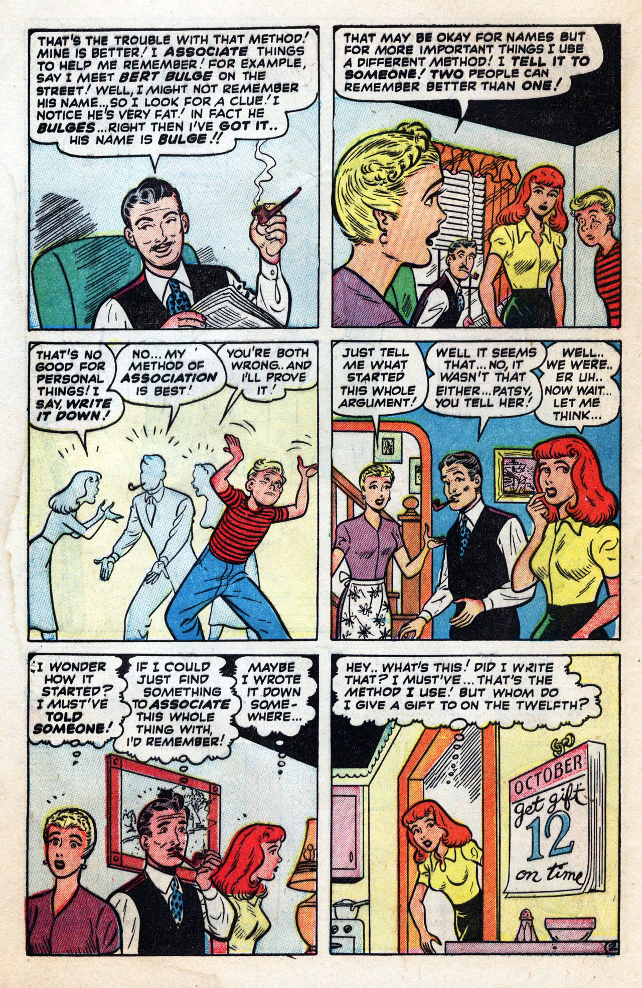 Read online Patsy Walker comic -  Issue #38 - 44