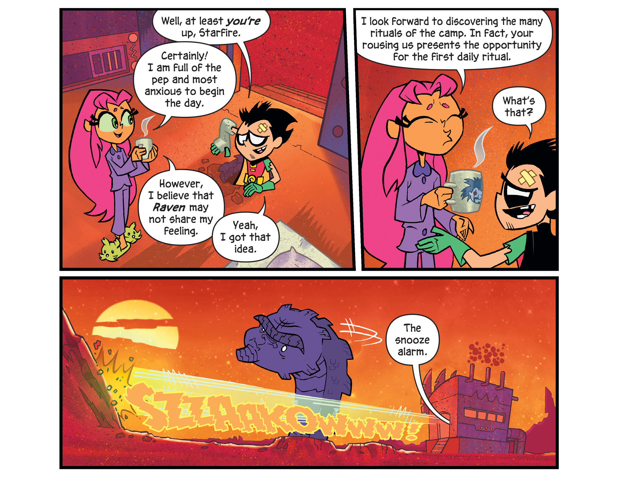 Read online Teen Titans Go! To Camp comic -  Issue #5 - 9