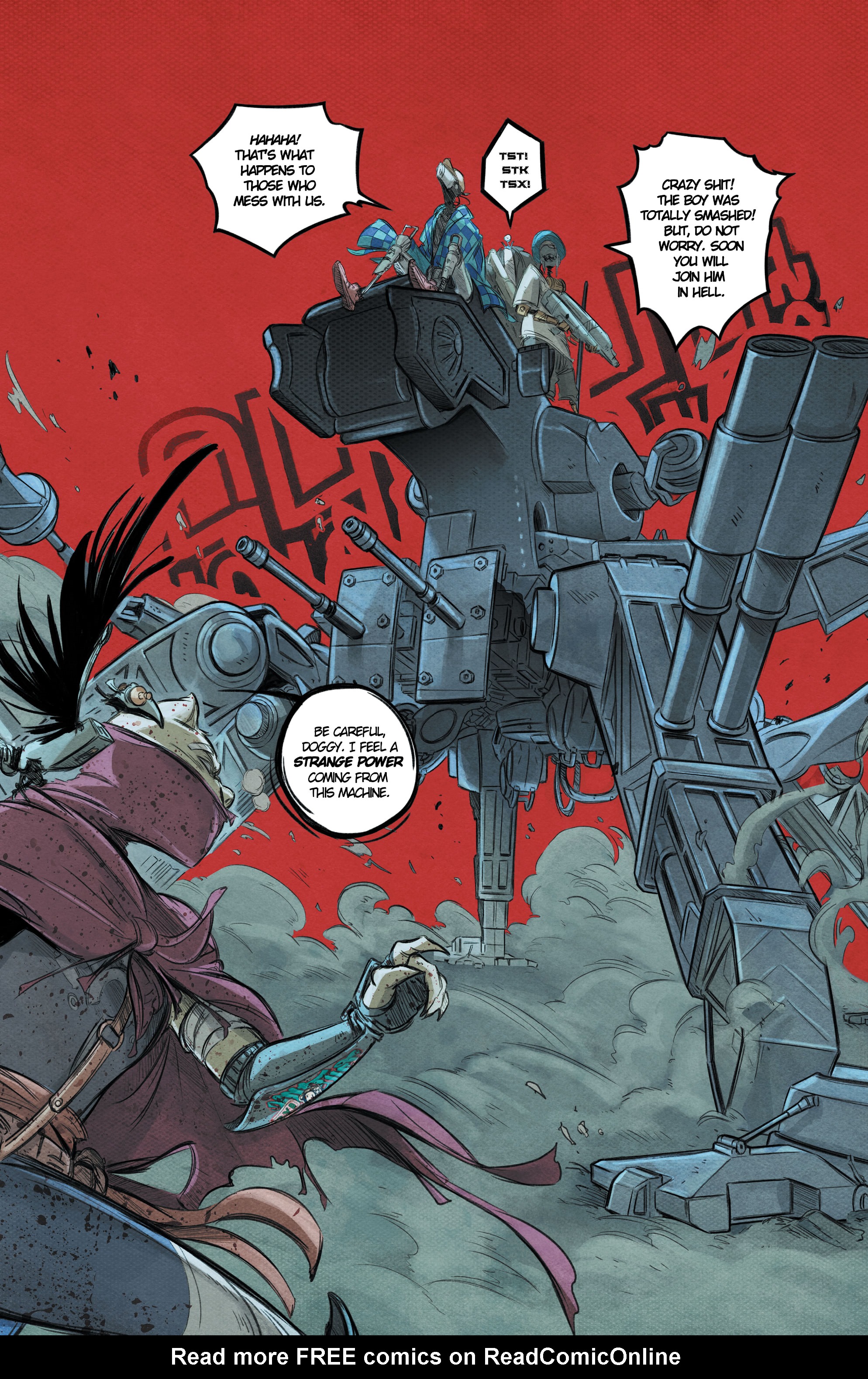 Read online Samurai Doggy comic -  Issue #4 - 18