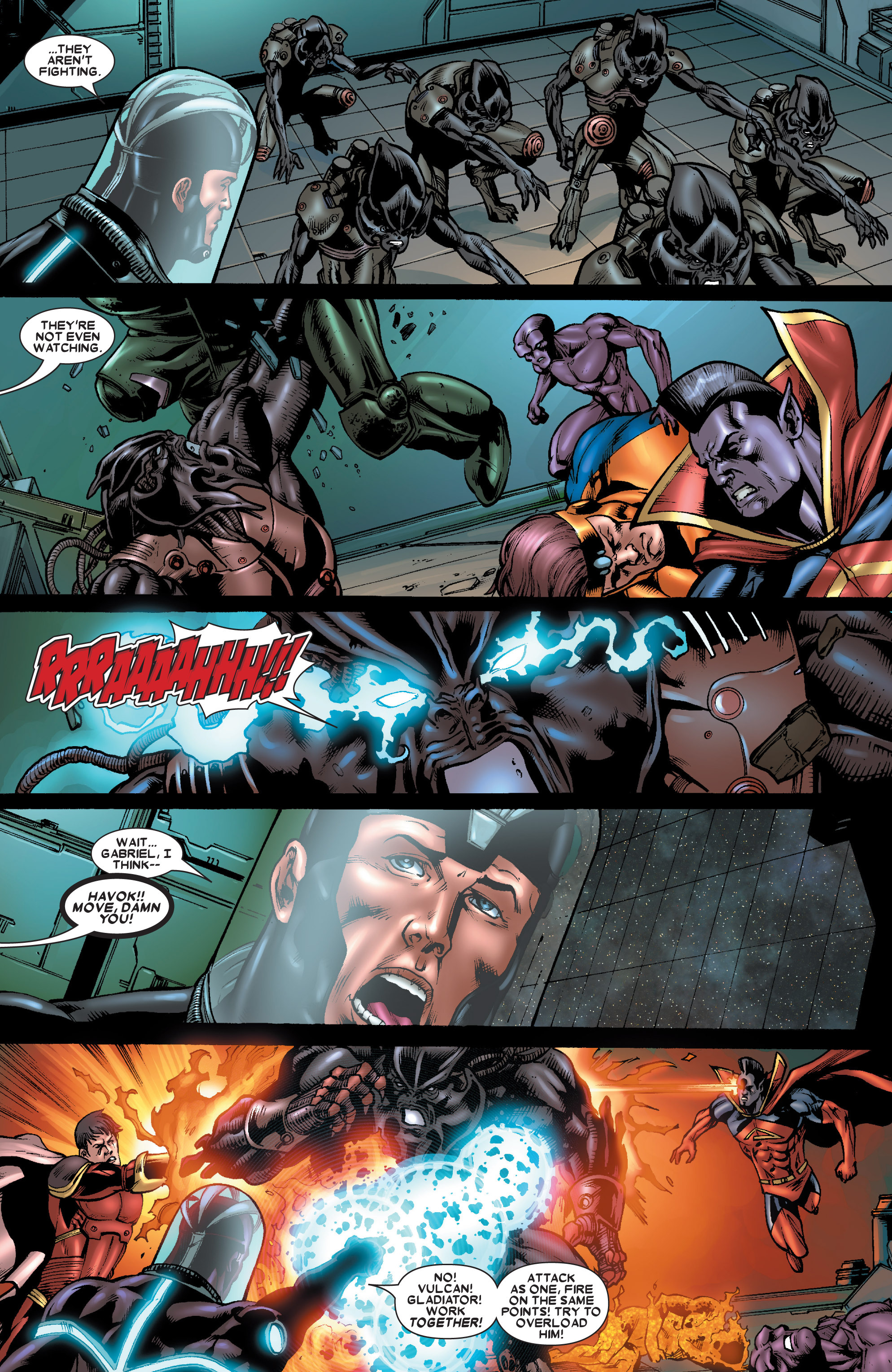 Read online X-Men: Emperor Vulcan comic -  Issue #4 - 15